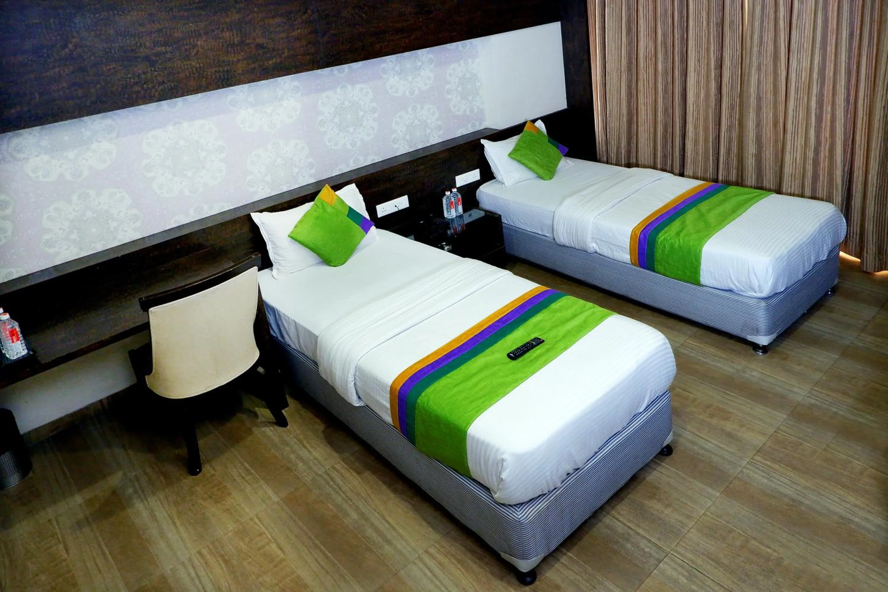 Bed in Hotel Sai Vijay
