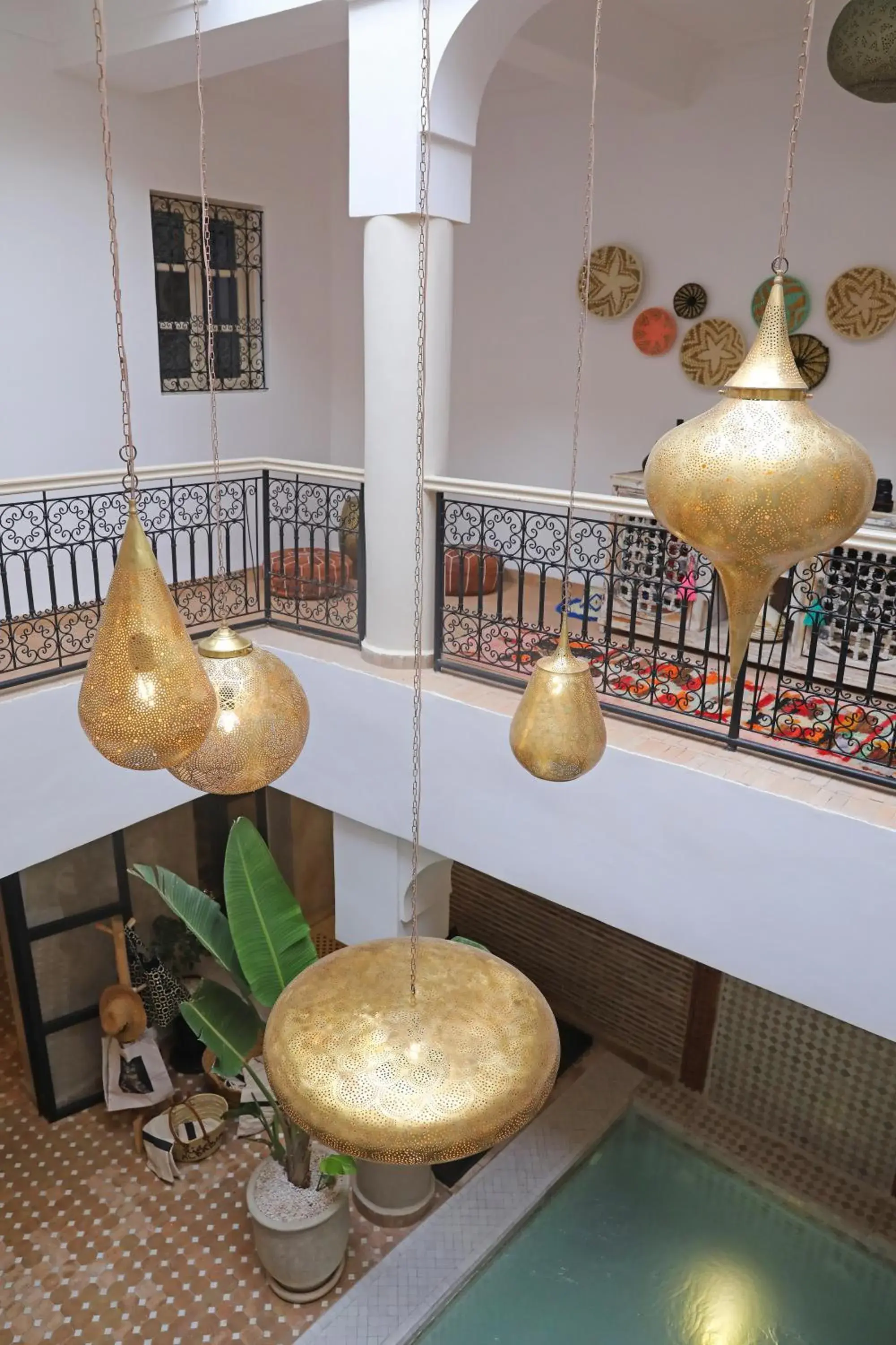 Lobby or reception in Riad Al Badia Lobby or reception in Riad Al Badia