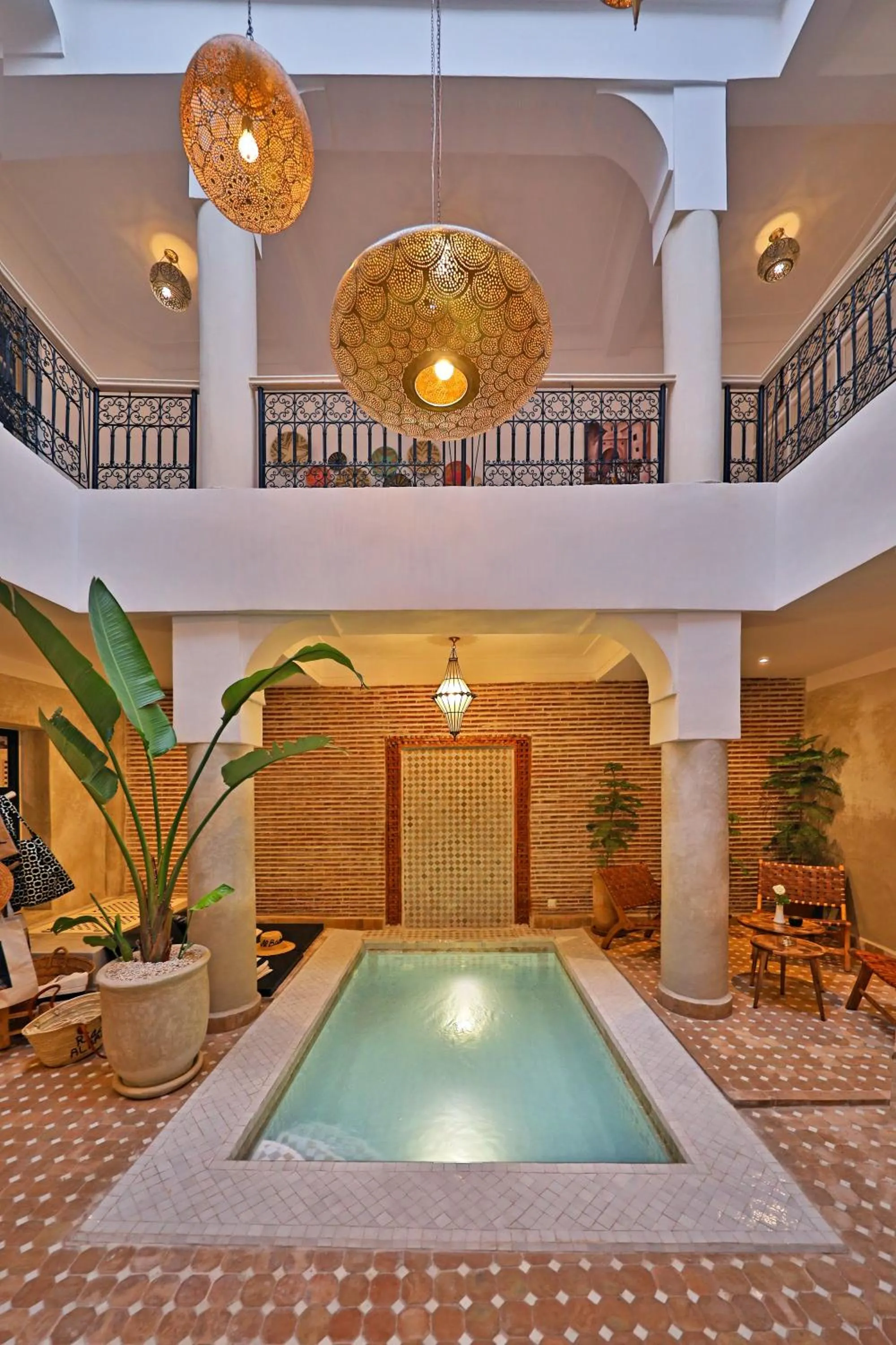 Pool view in Riad Al Badia