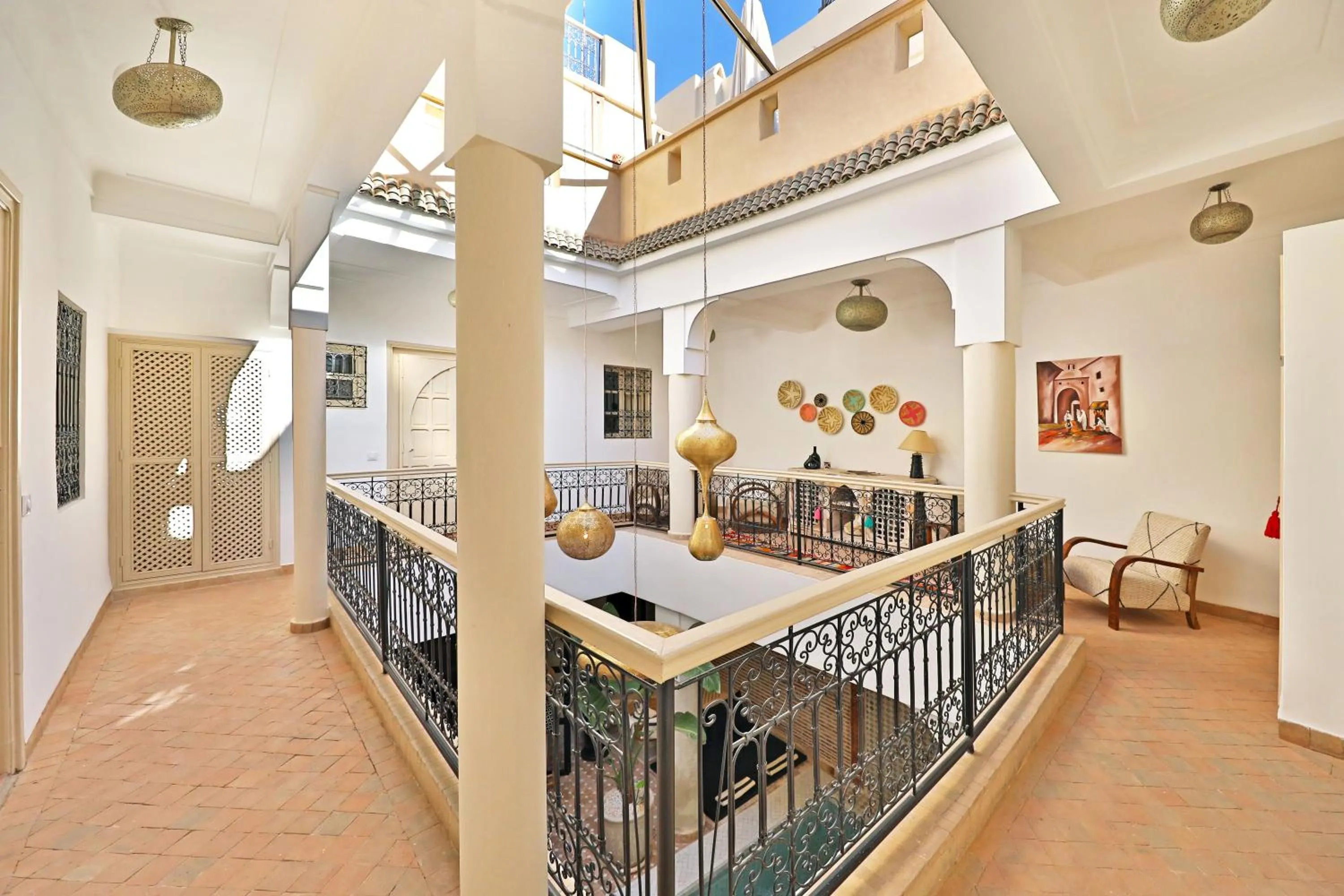 Patio in Riad Al Badia