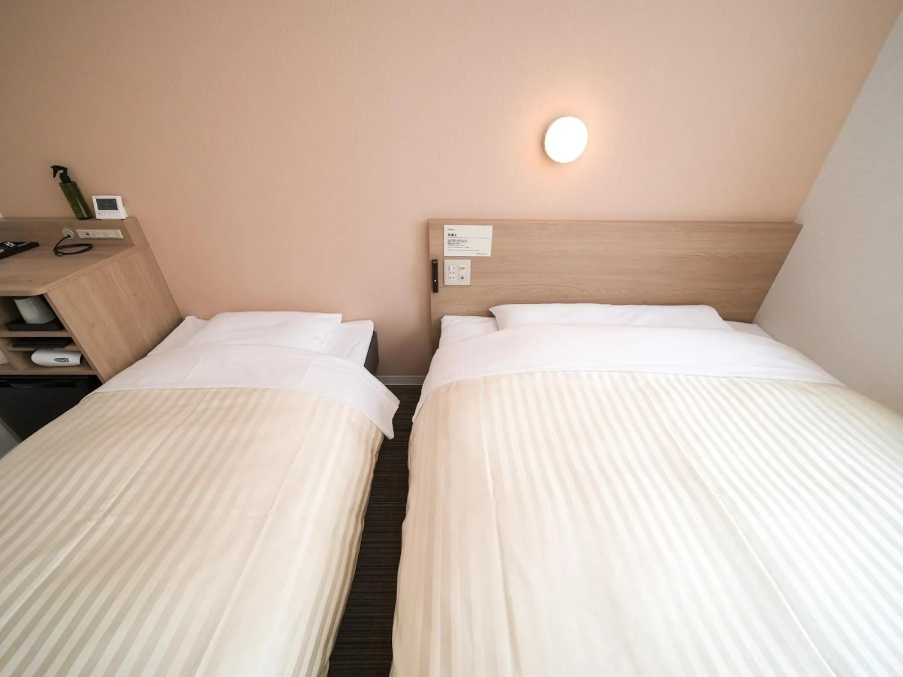 Bed in Super Hotel Asakusa