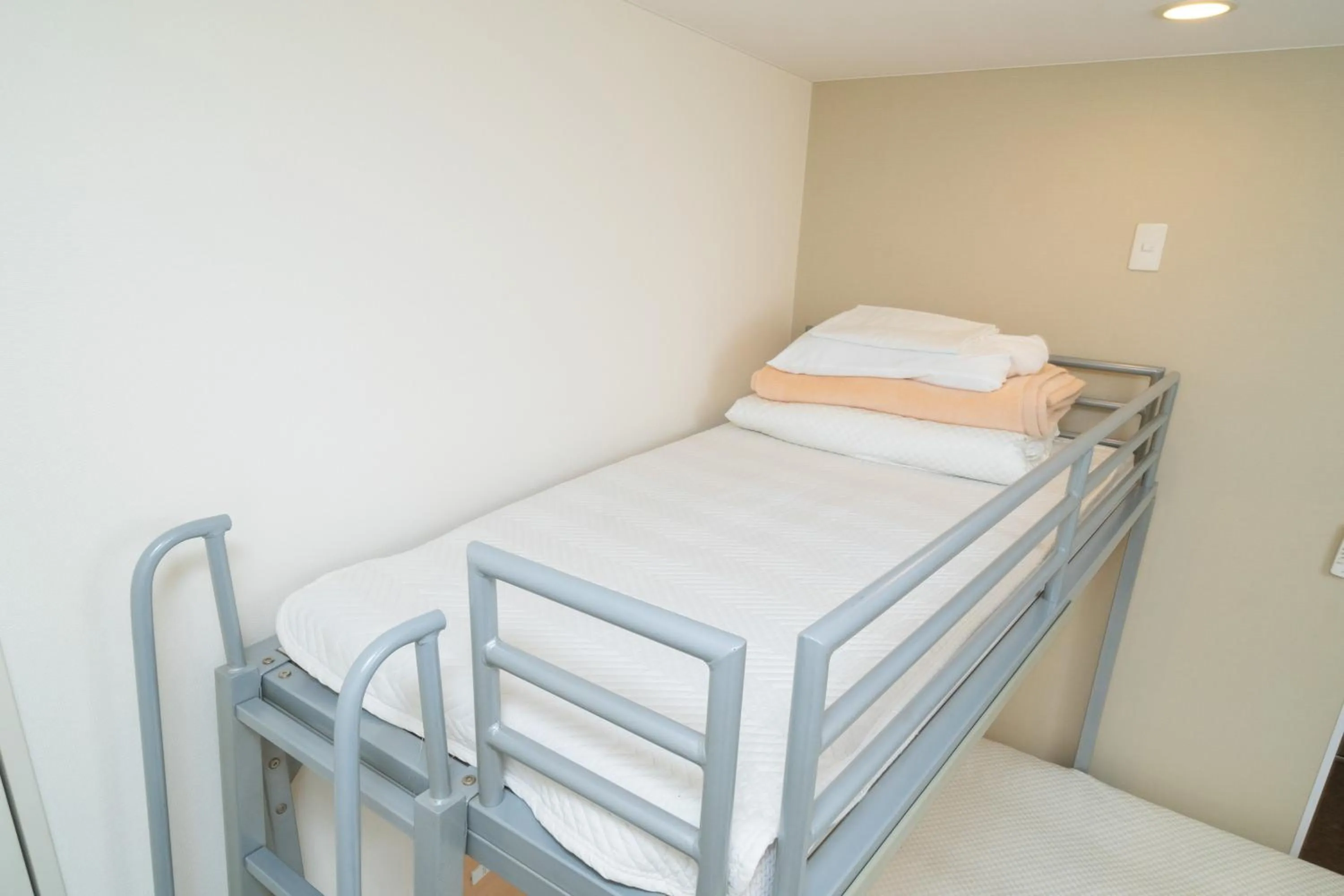 Bed in Super Hotel Asakusa