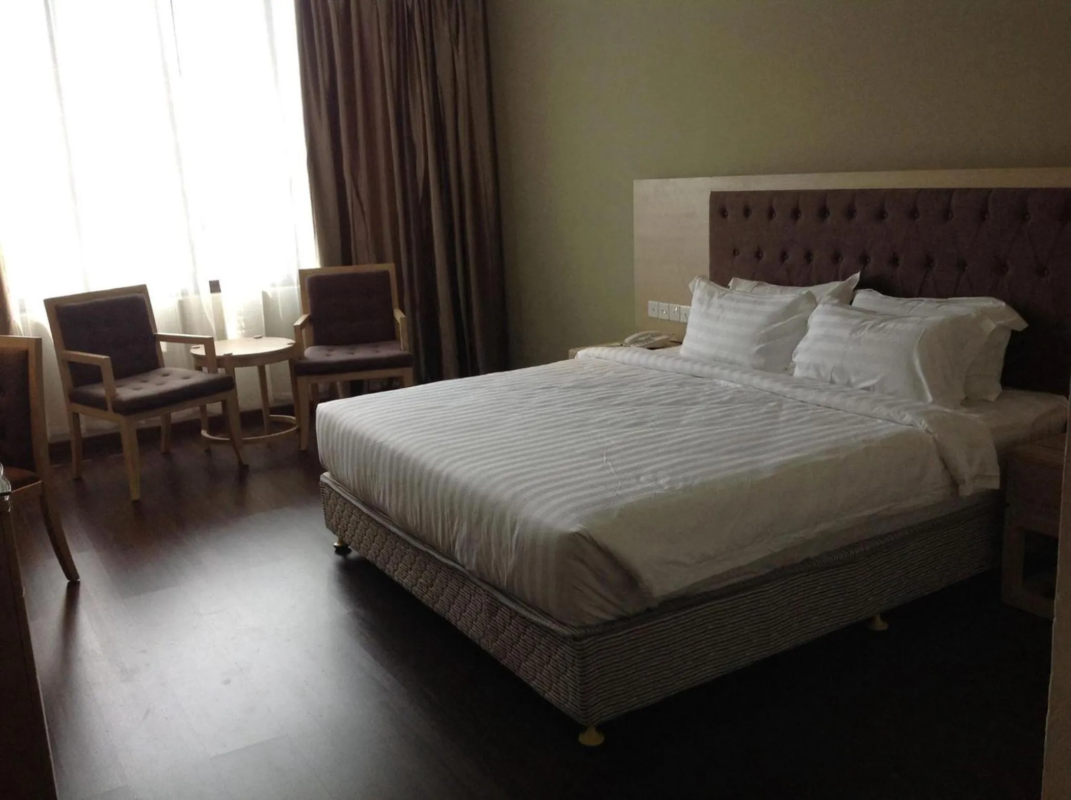 Bed in Seri Simanggang Hotel