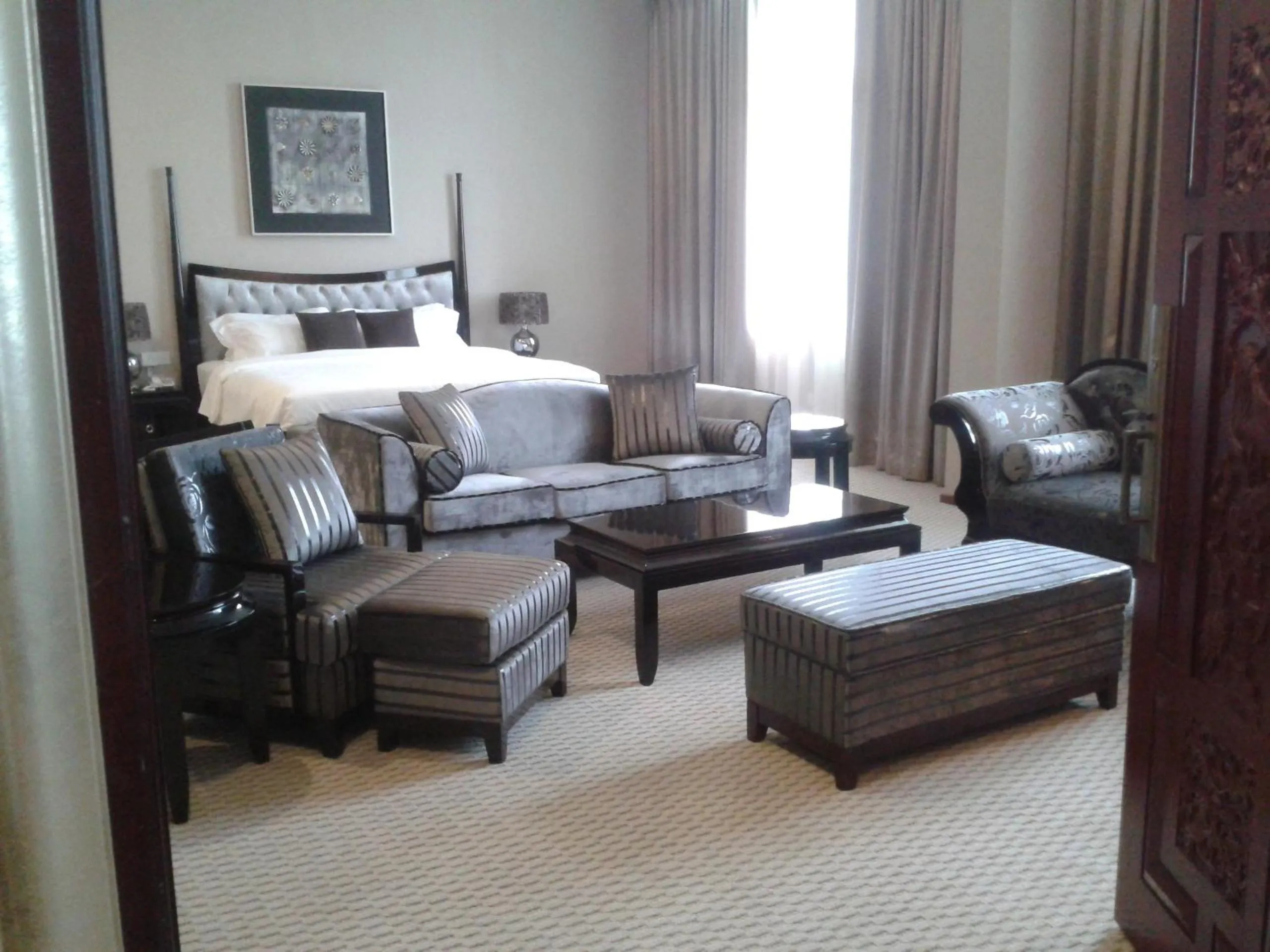 Bed in Seri Simanggang Hotel