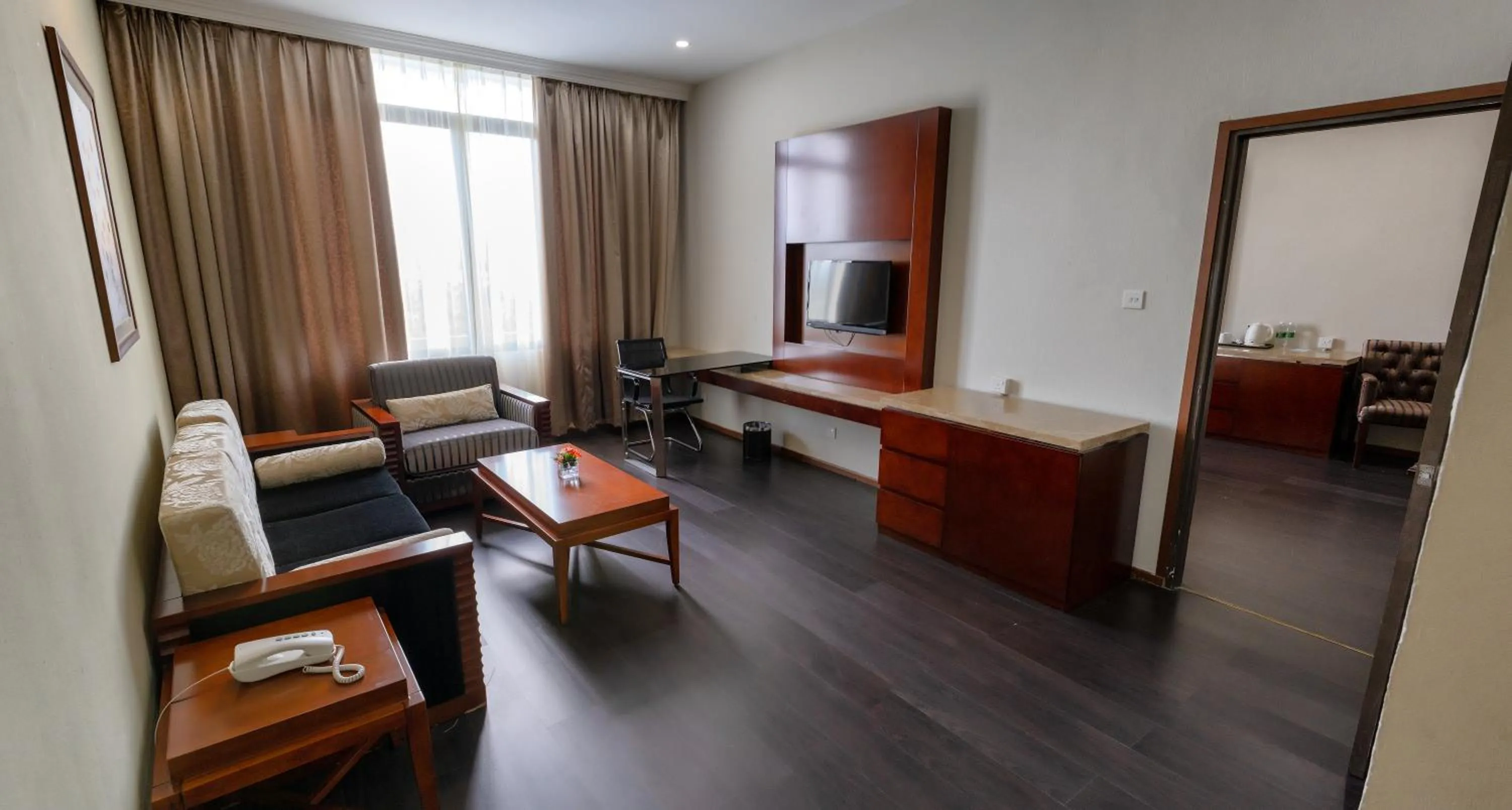 Bed in Seri Simanggang Hotel