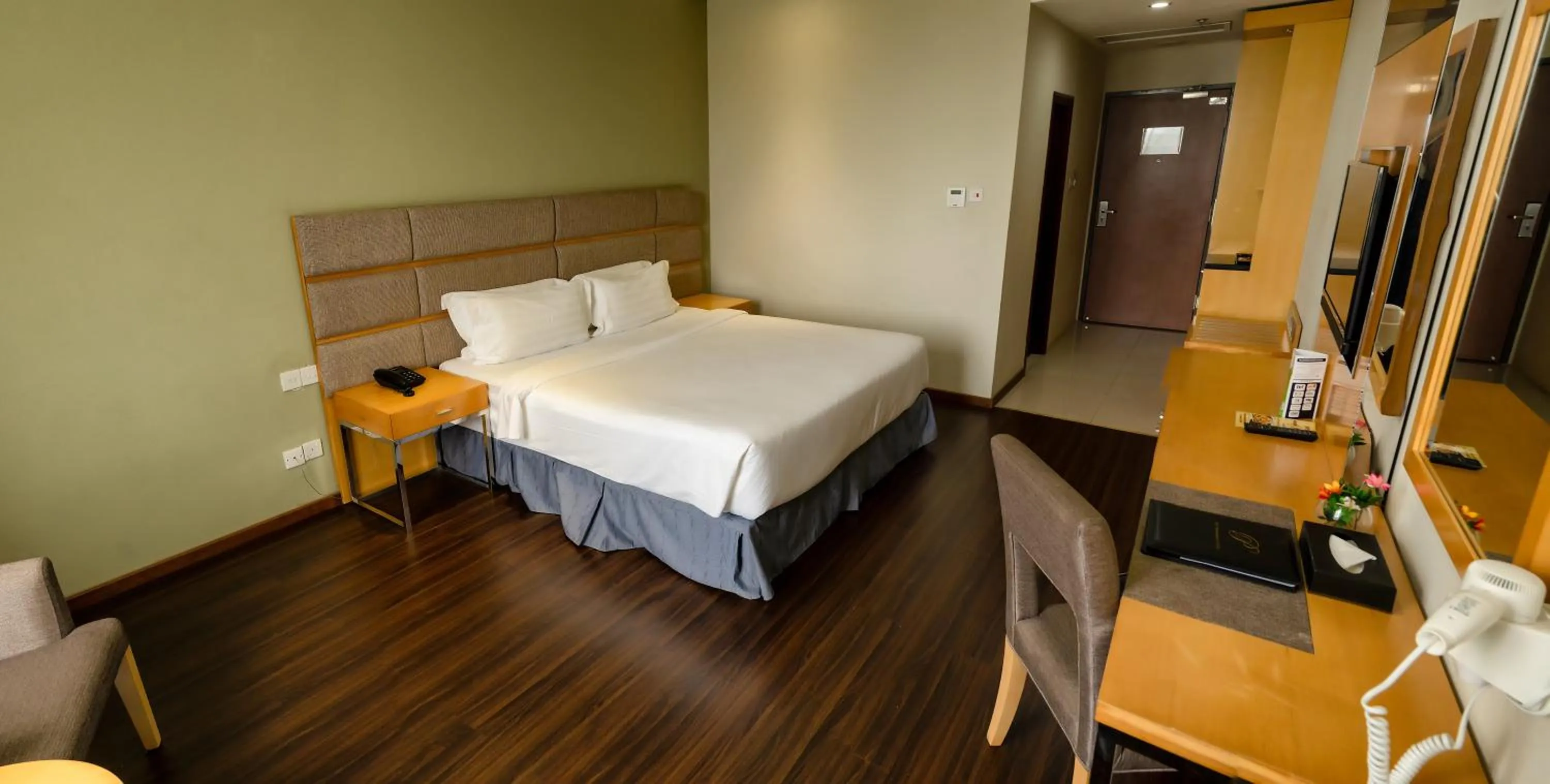 Bed in Seri Simanggang Hotel