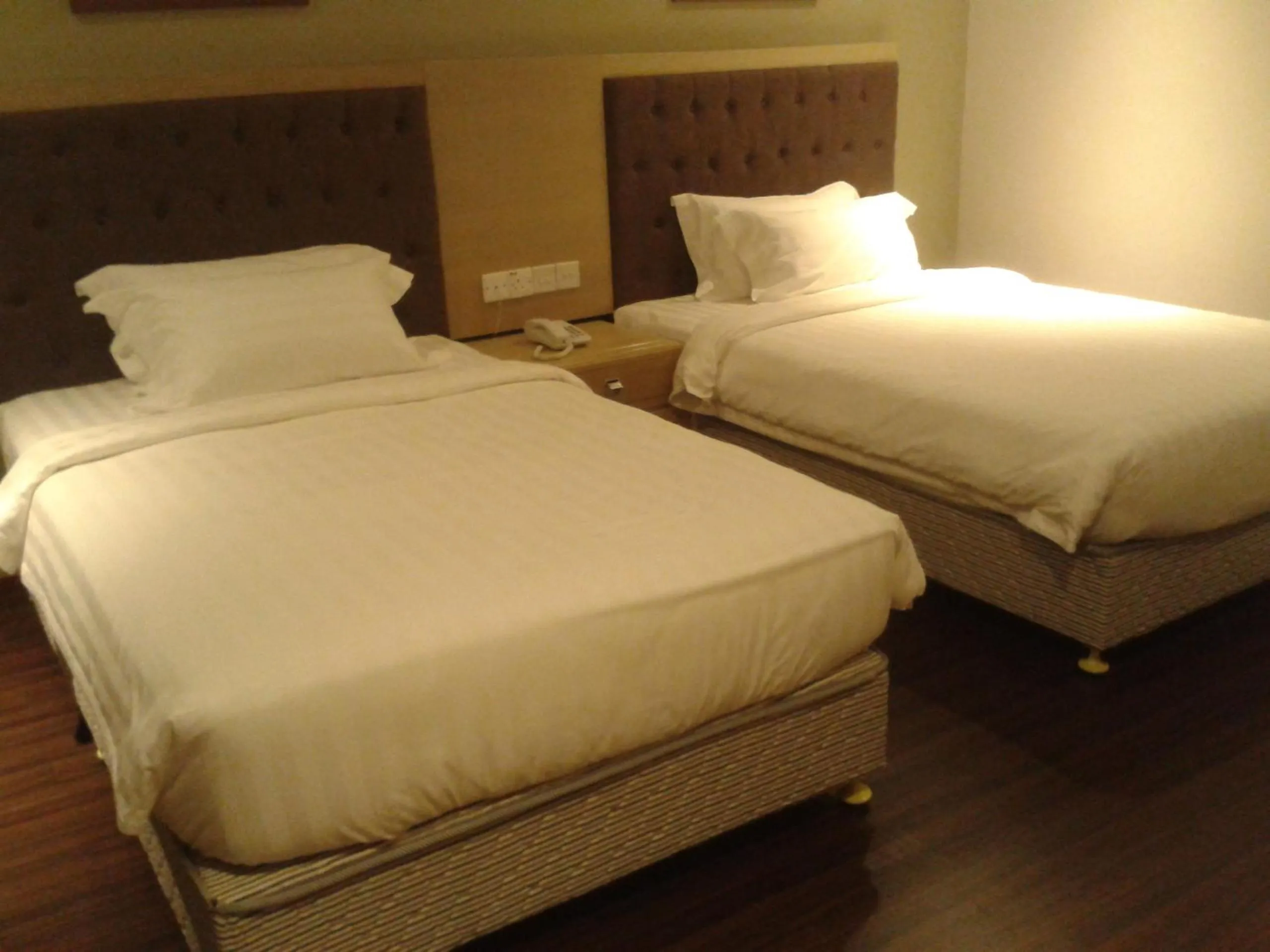 Bed in Seri Simanggang Hotel