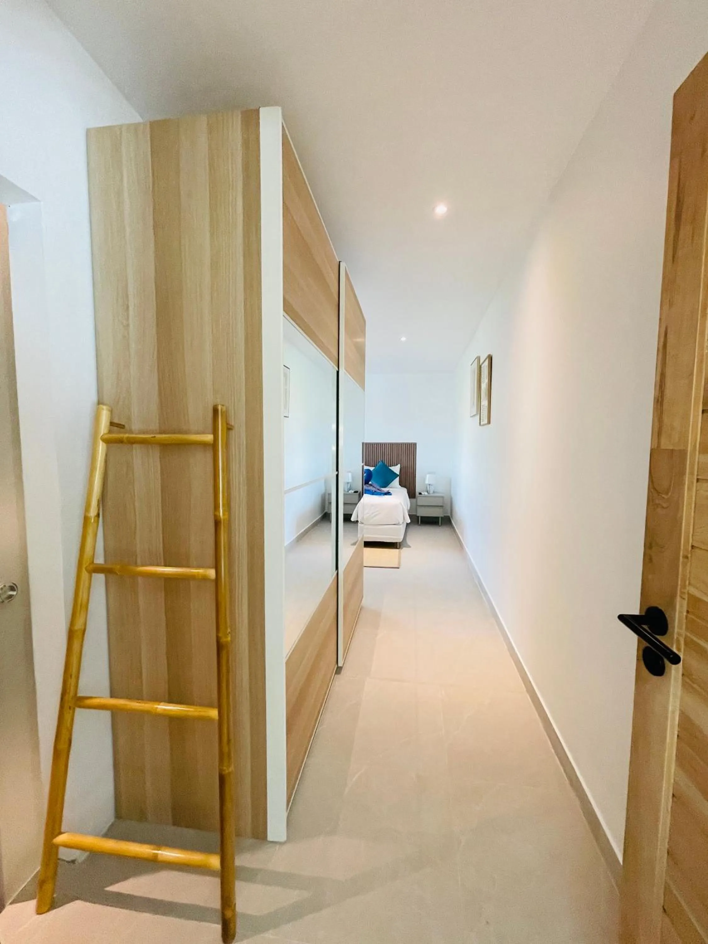 wardrobe, Bed in Baan Saint-Tropez Seaview Villas Kata Beach