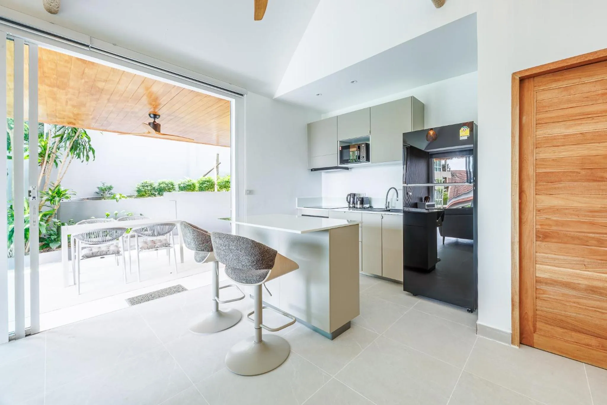 kitchen in Baan Saint-Tropez Seaview Villas Kata Beach