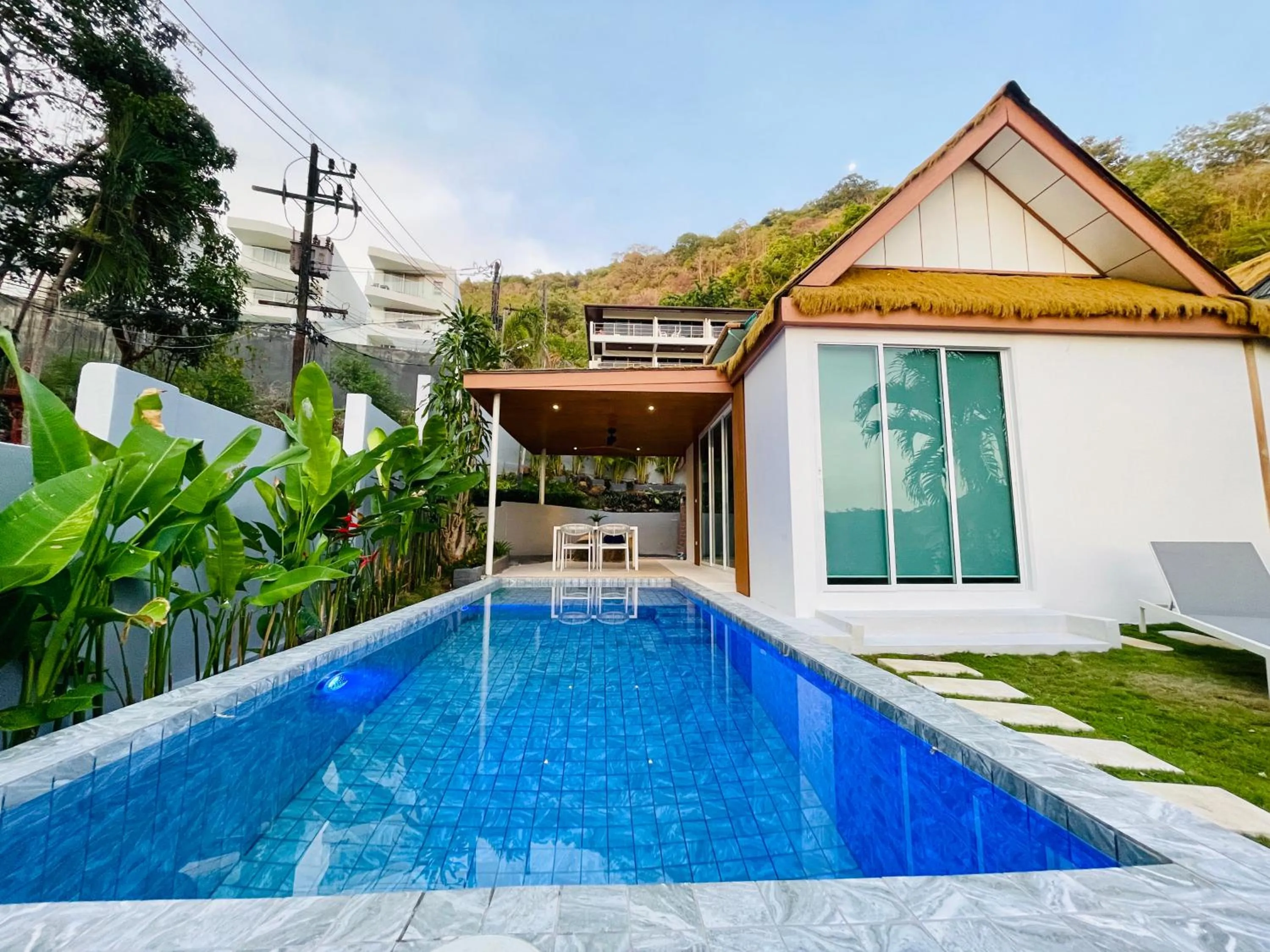 Property building in Baan Saint-Tropez Seaview Villas Kata Beach