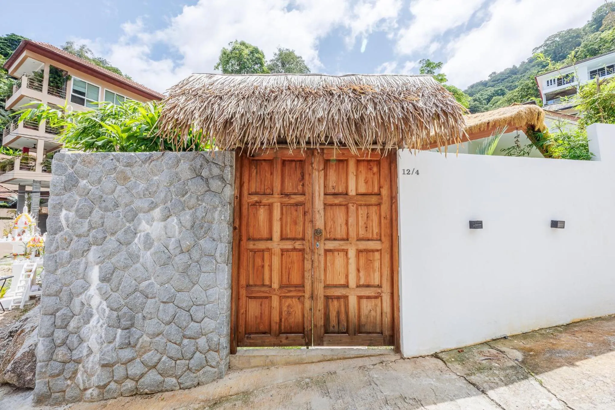 Facade/entrance in Baan Saint-Tropez Seaview Villas Kata Beach