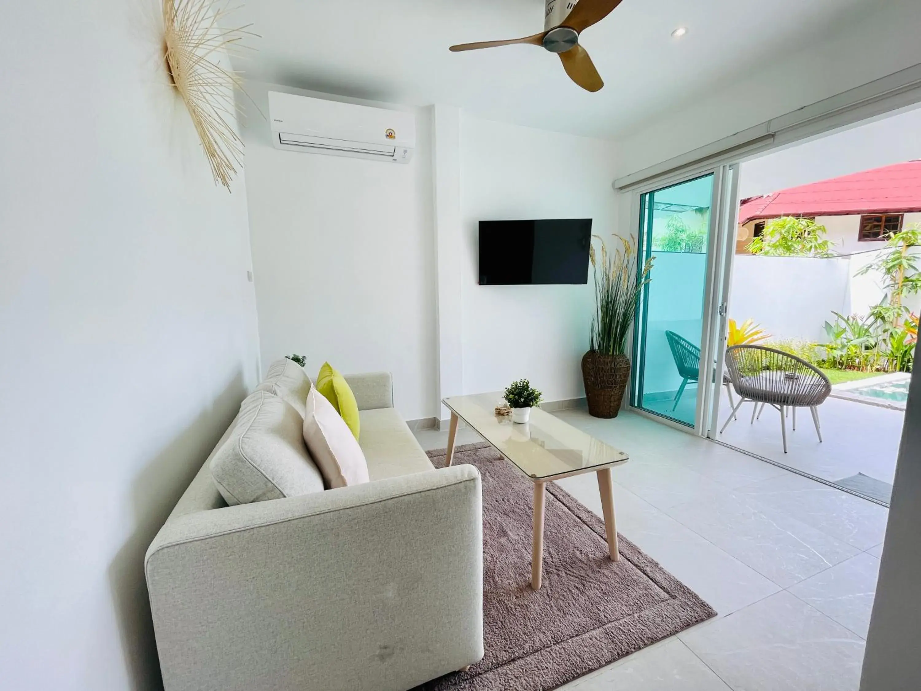 Seating area in Baan Saint-Tropez Seaview Villas Kata Beach Seating area in Baan Saint-Tropez Seaview Villas Kata Beach