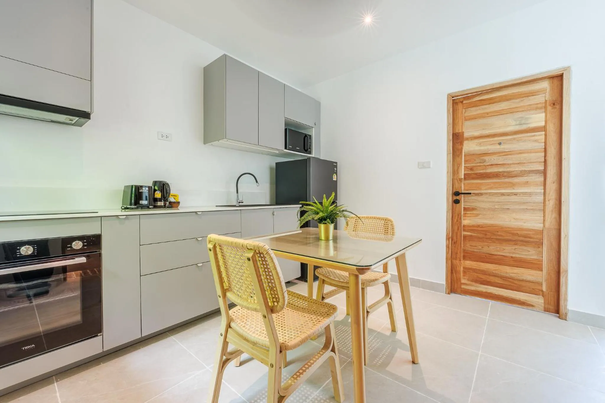 kitchen in Baan Saint-Tropez Seaview Villas Kata Beach