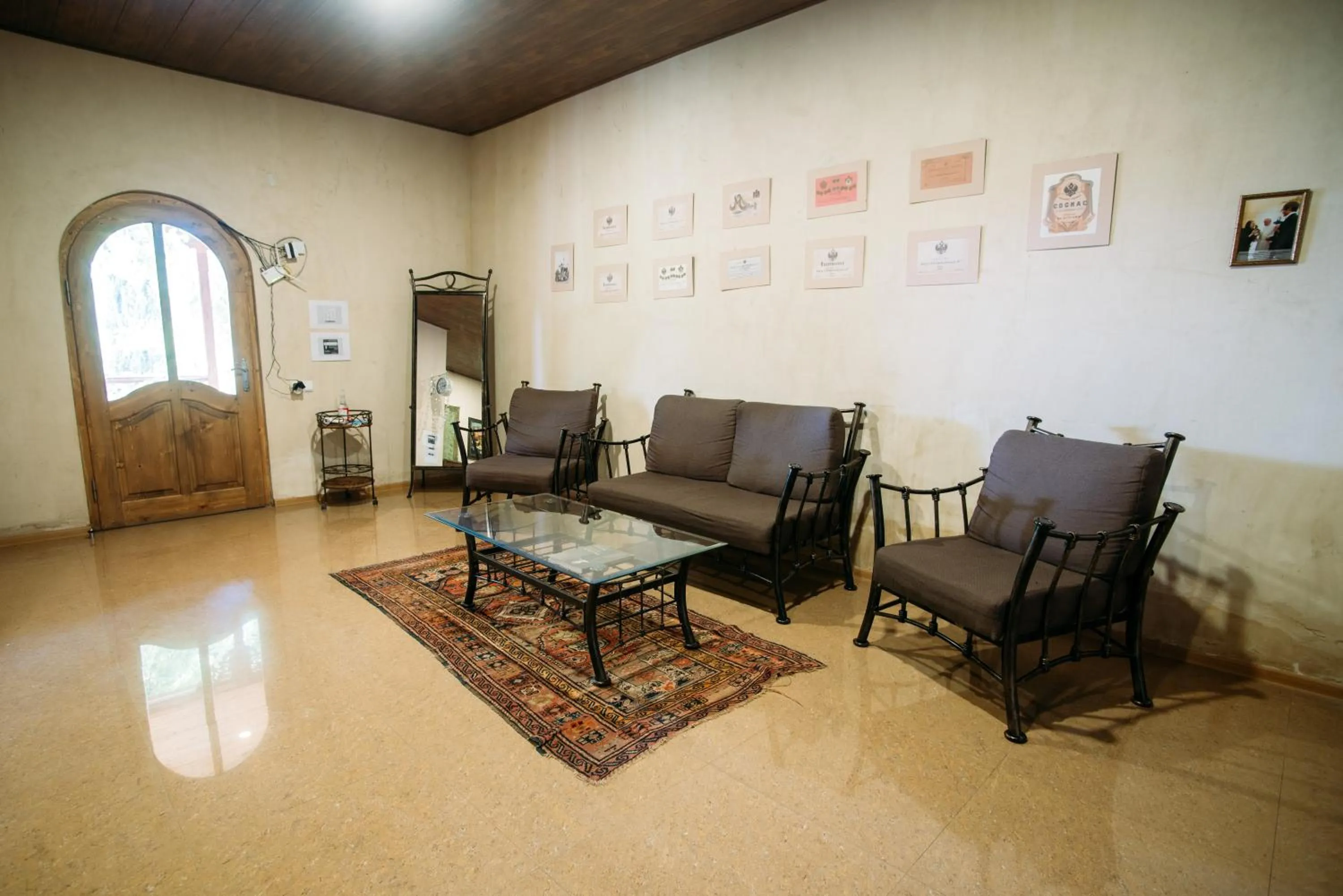 Lobby or reception in Chateau Eniseli