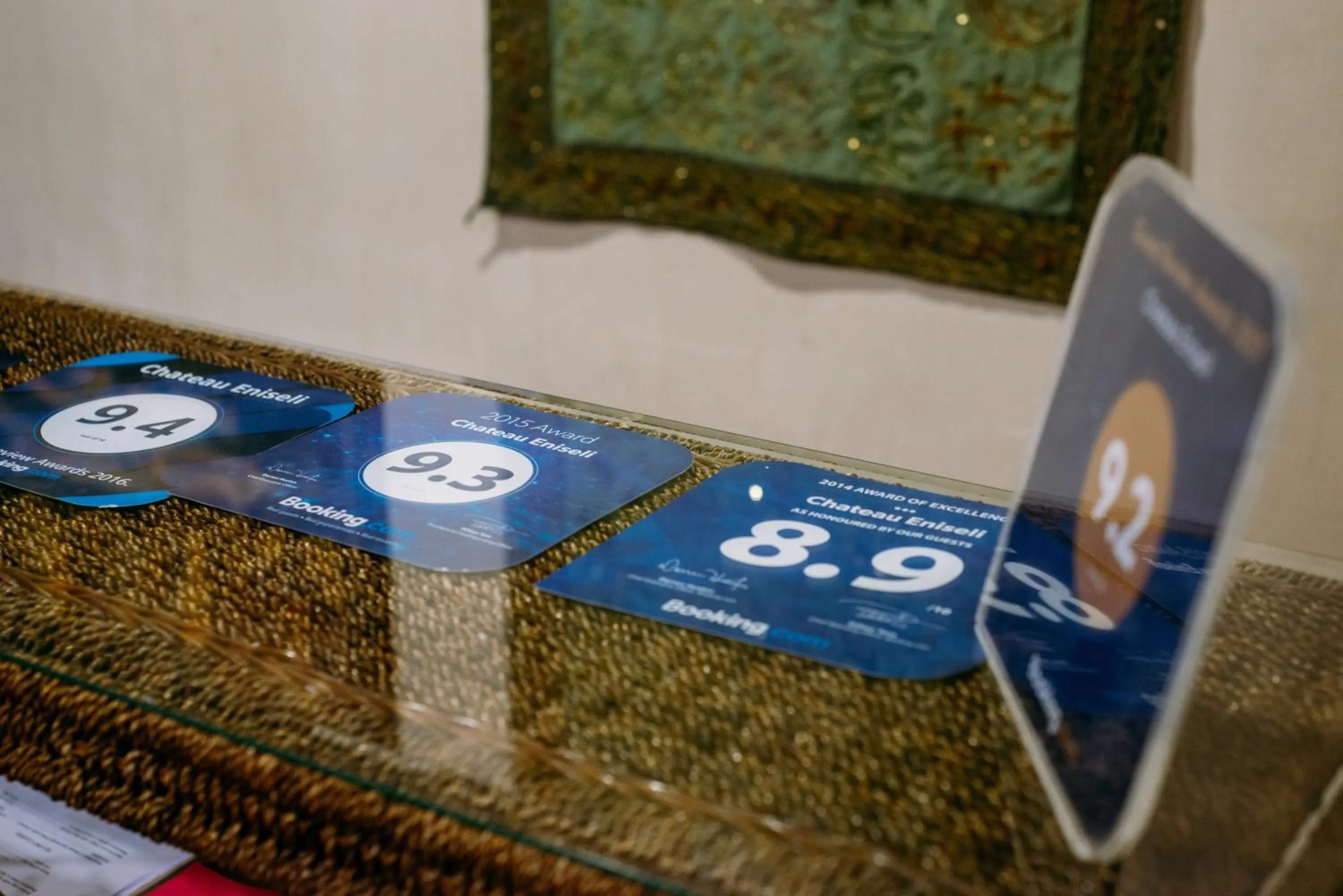 Lobby or reception in Chateau Eniseli