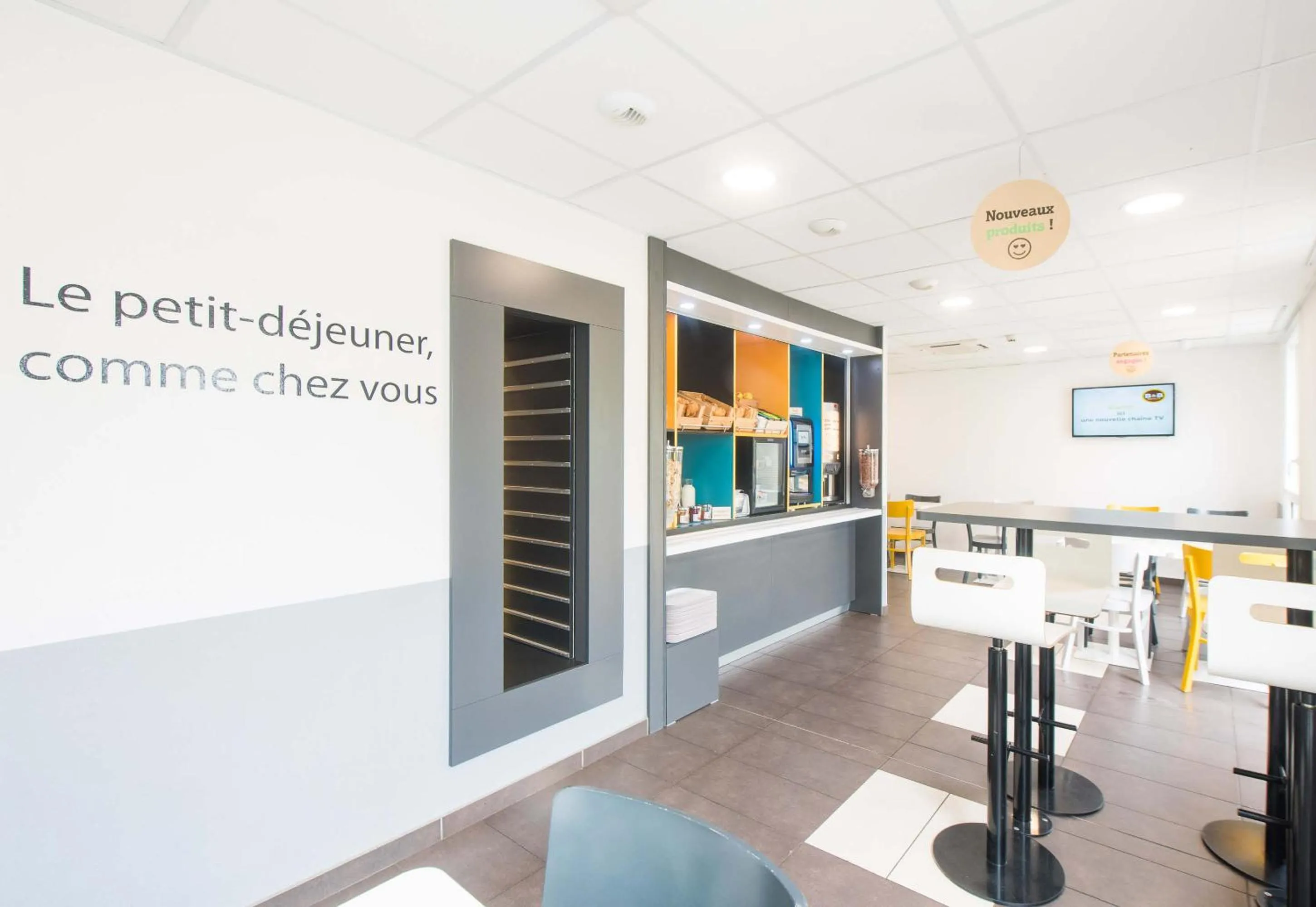 Restaurant/places to eat in B&B HOTEL Gap