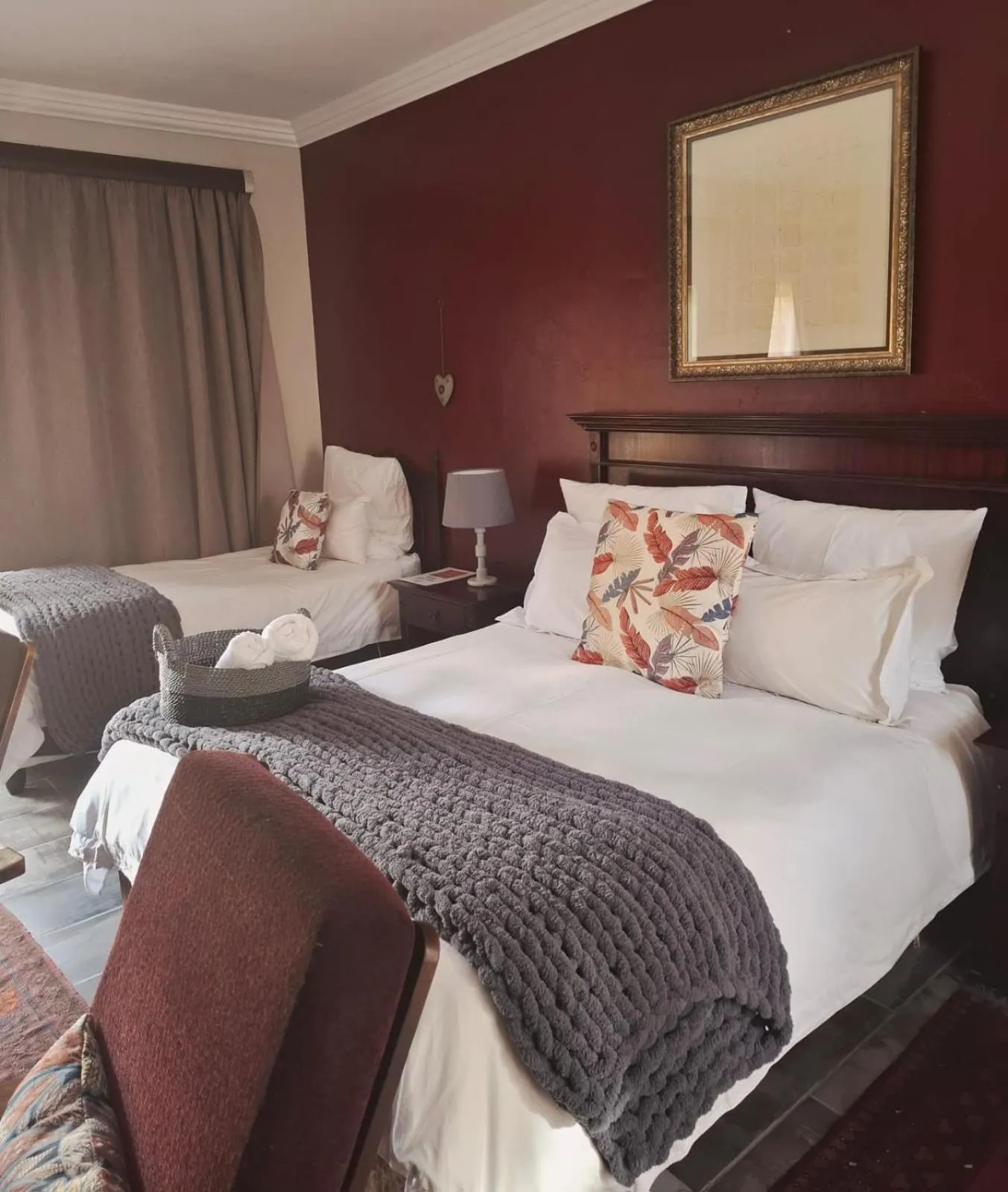 Bedroom, Bed in Hampton House Guest House