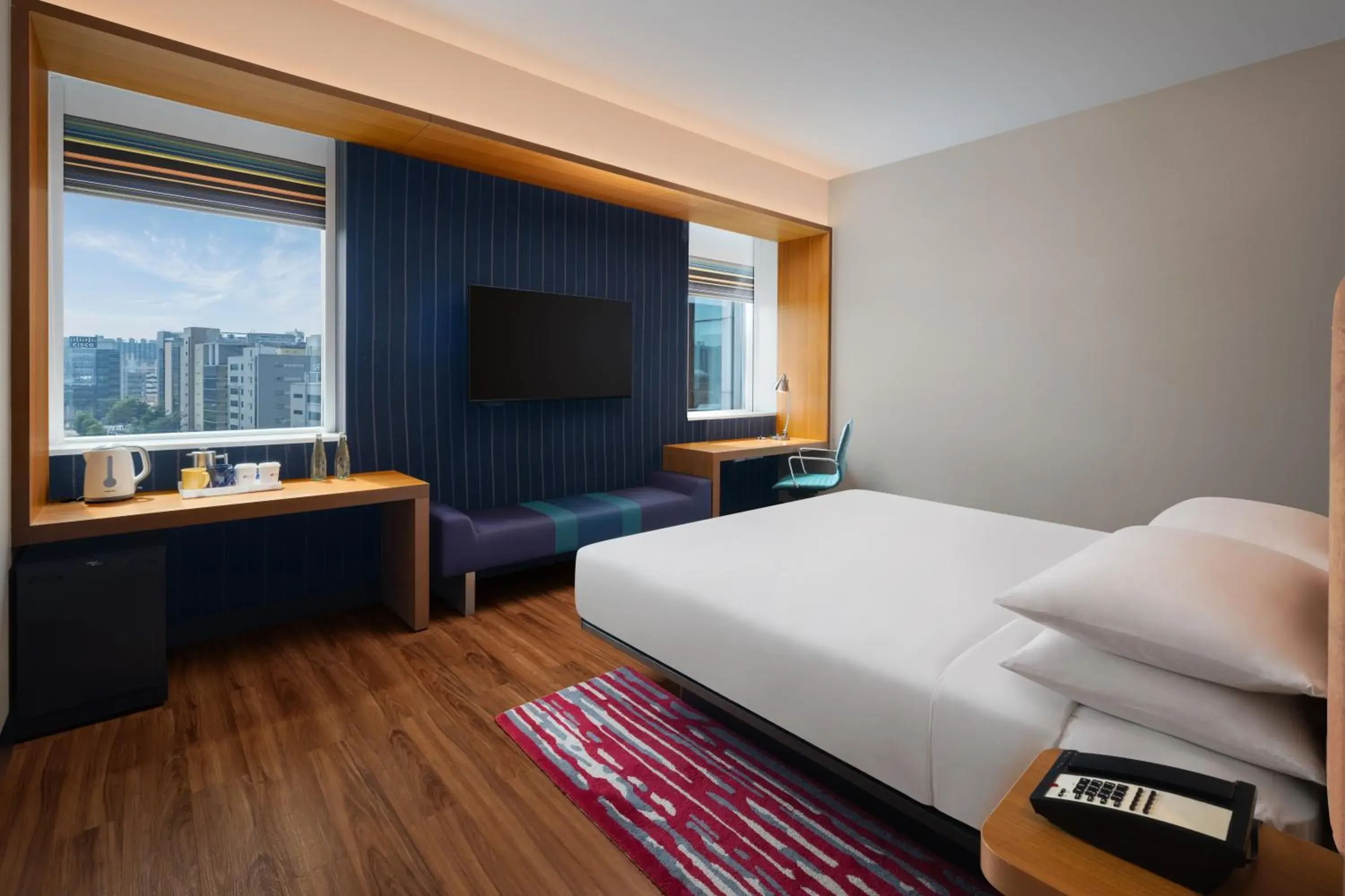 Club Room, 1 King, City view, High floor in Aloft Bengaluru Outer Ring Road Club Room, 1 King, City view, High floor in Aloft Bengaluru Outer Ring Road