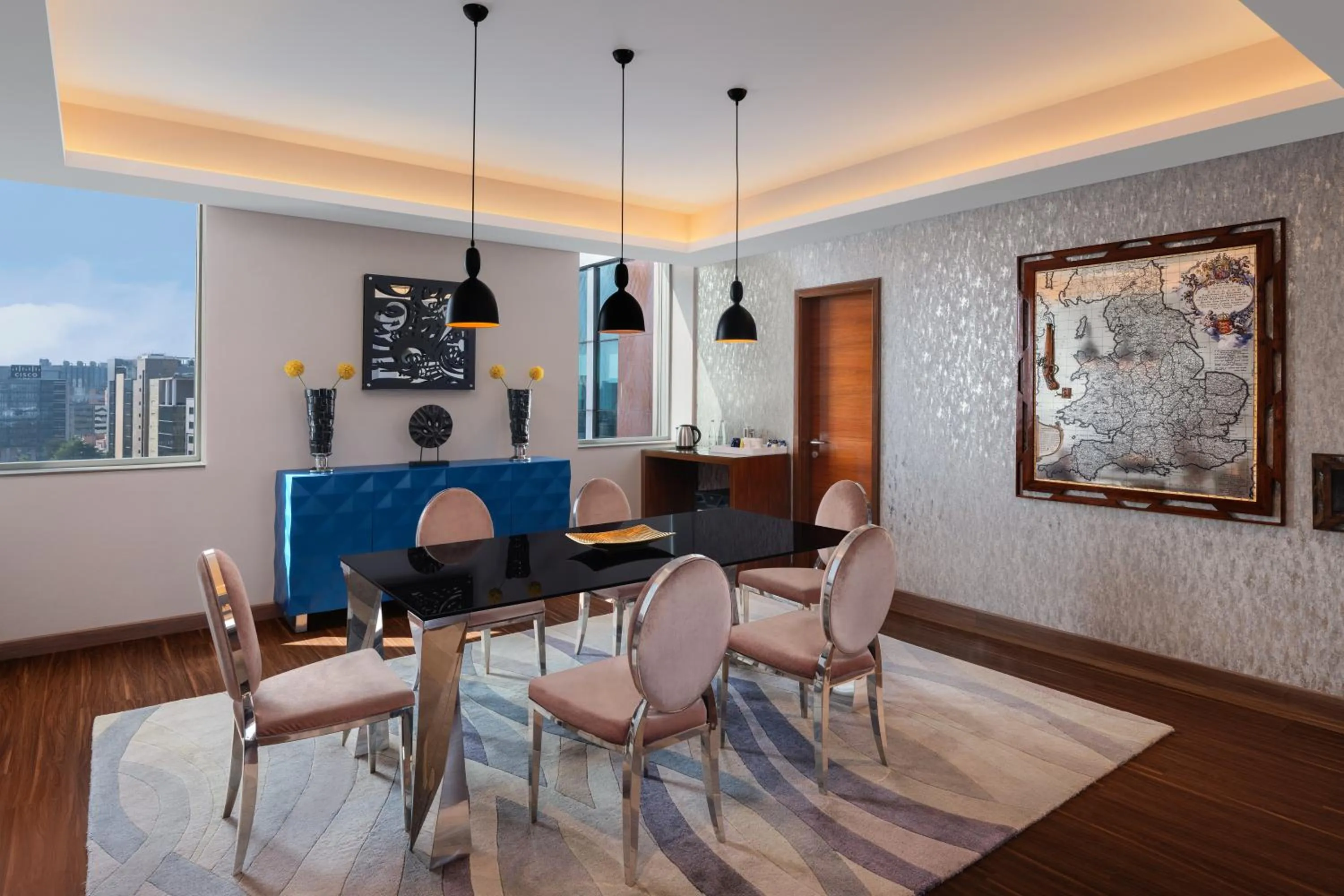 Living room in Aloft Bengaluru Outer Ring Road