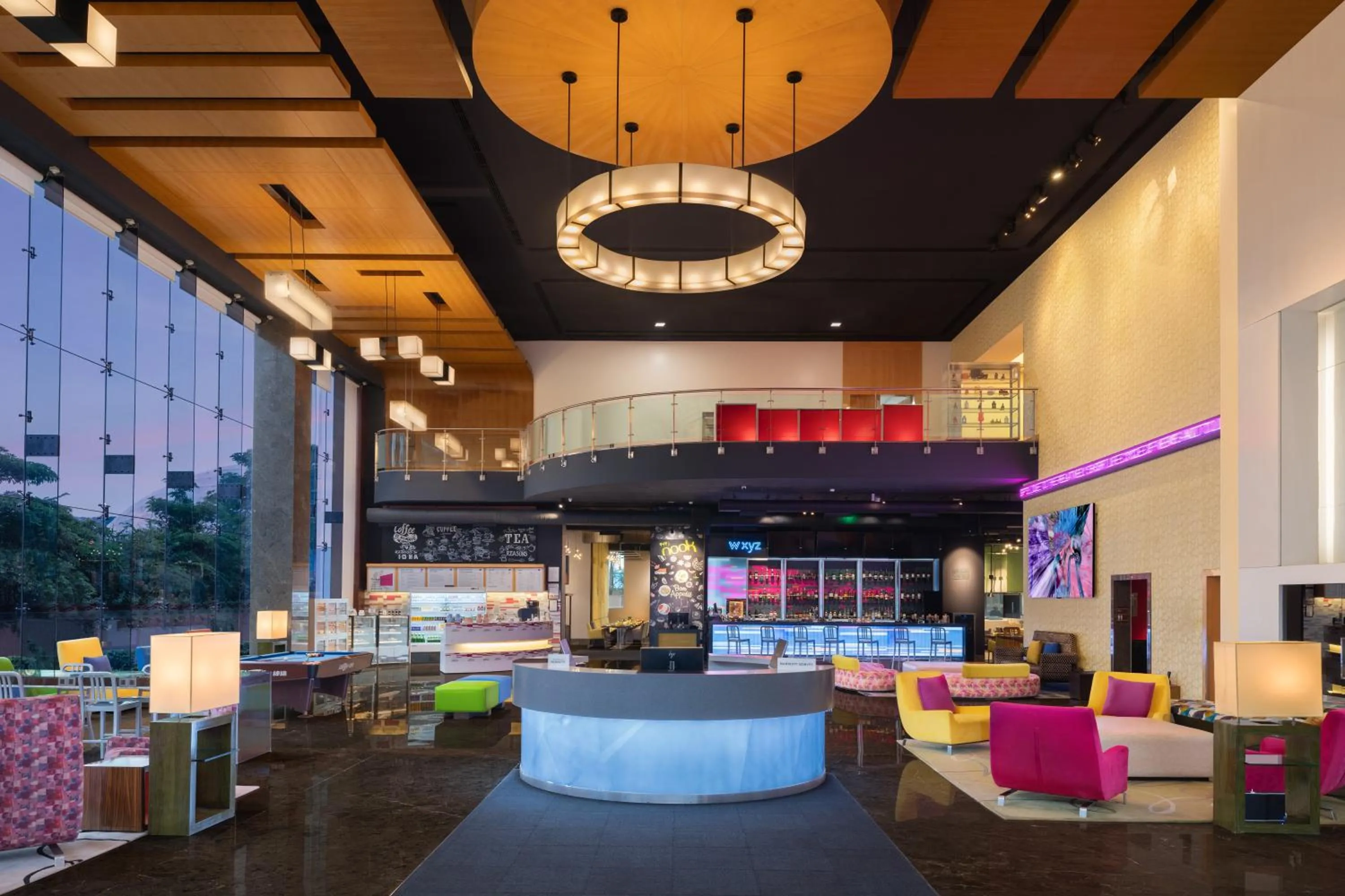 Lobby or reception in Aloft Bengaluru Outer Ring Road