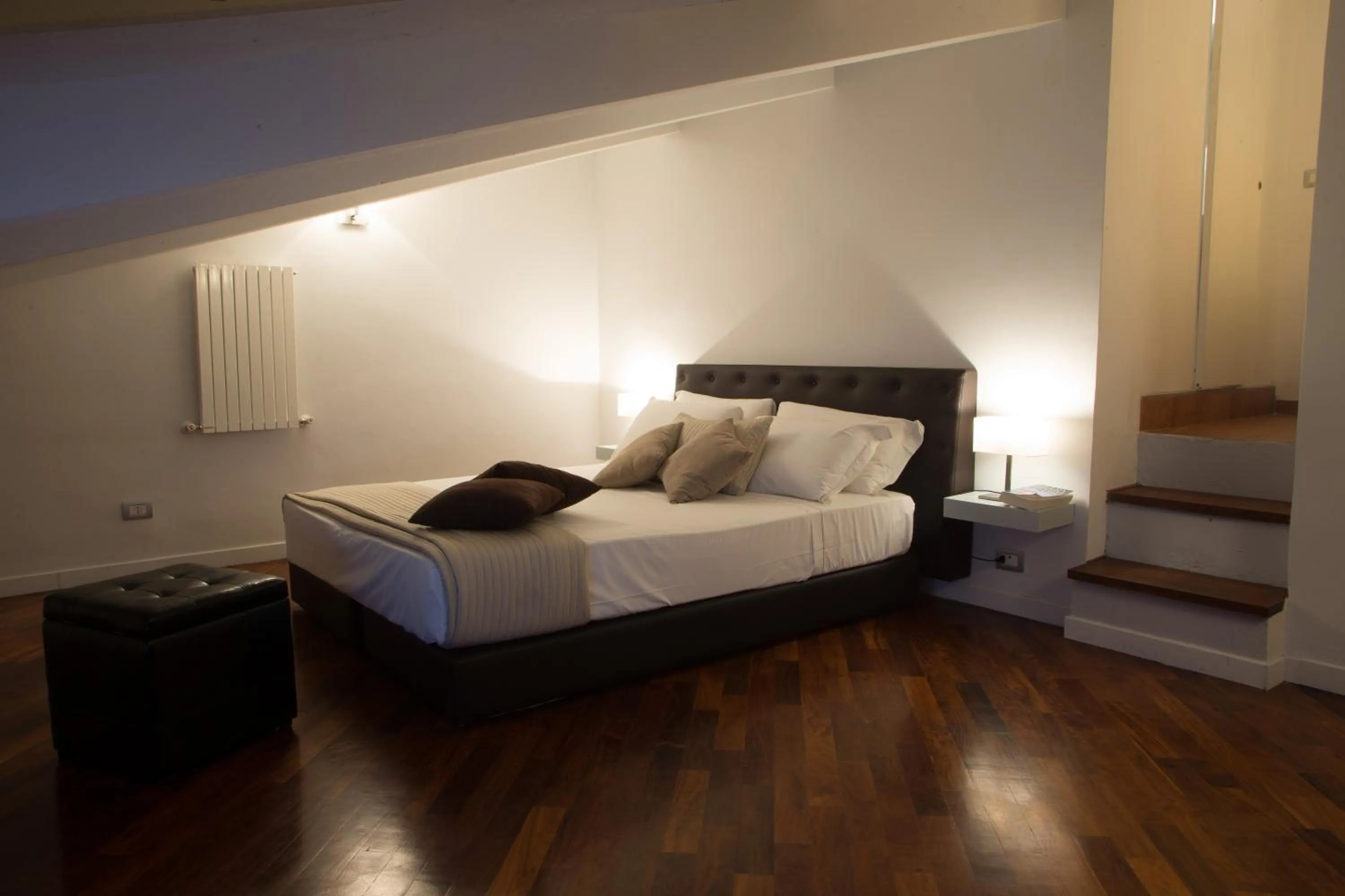 Bedroom, Bed in Relais Arco Della Pace