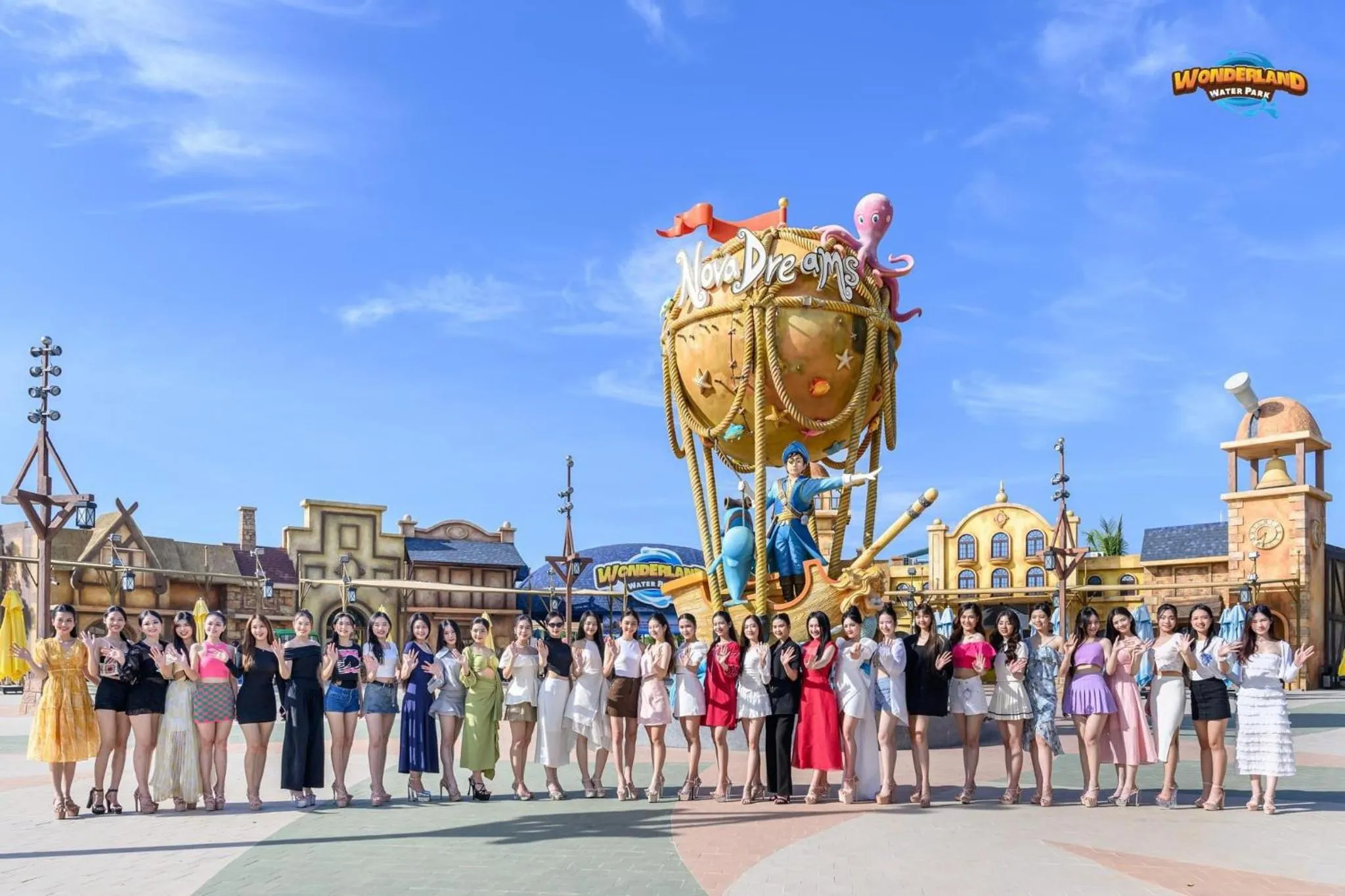 Aqua park in Wonderland Resort Phan Thiet