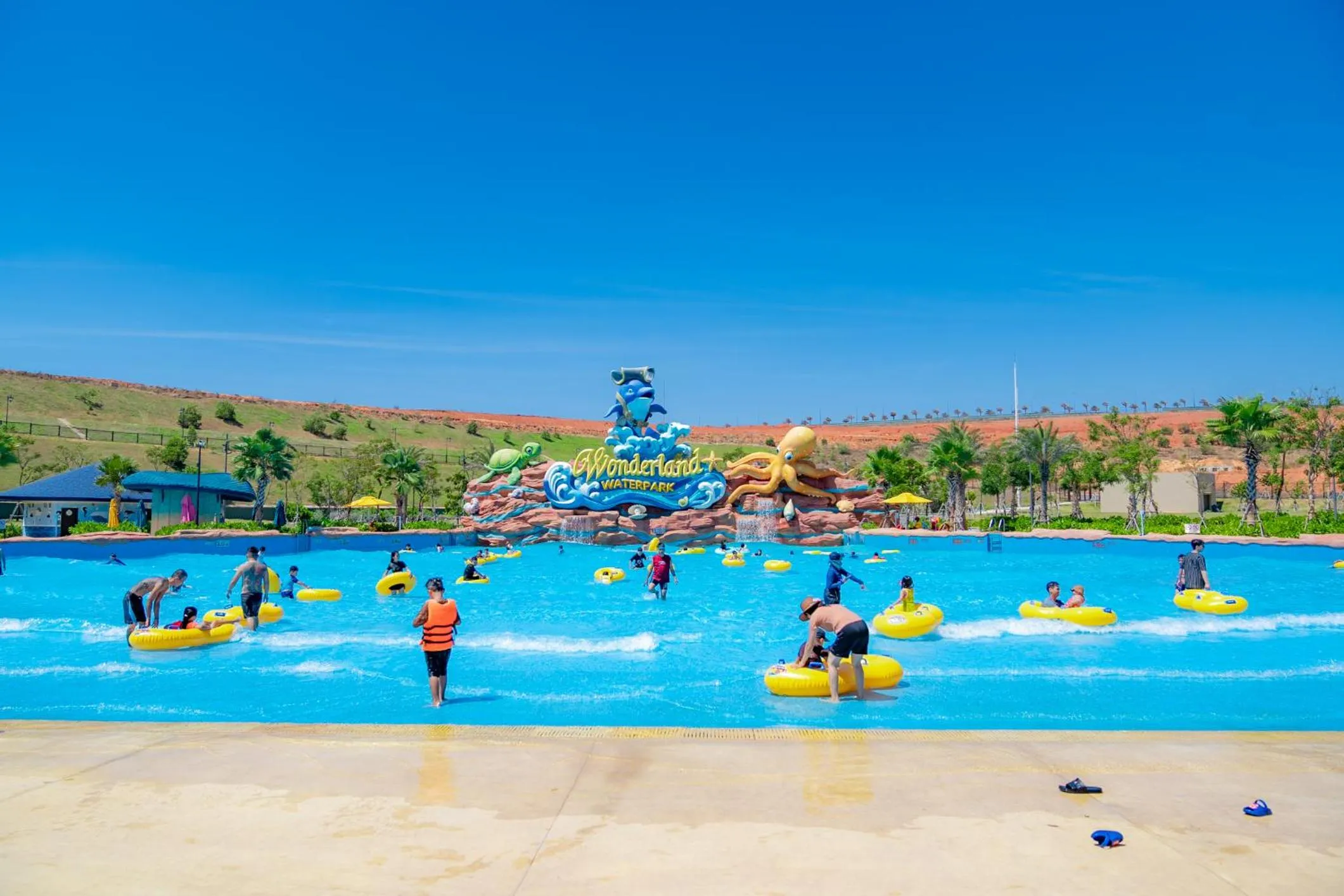 Aqua park in Wonderland Resort Phan Thiet