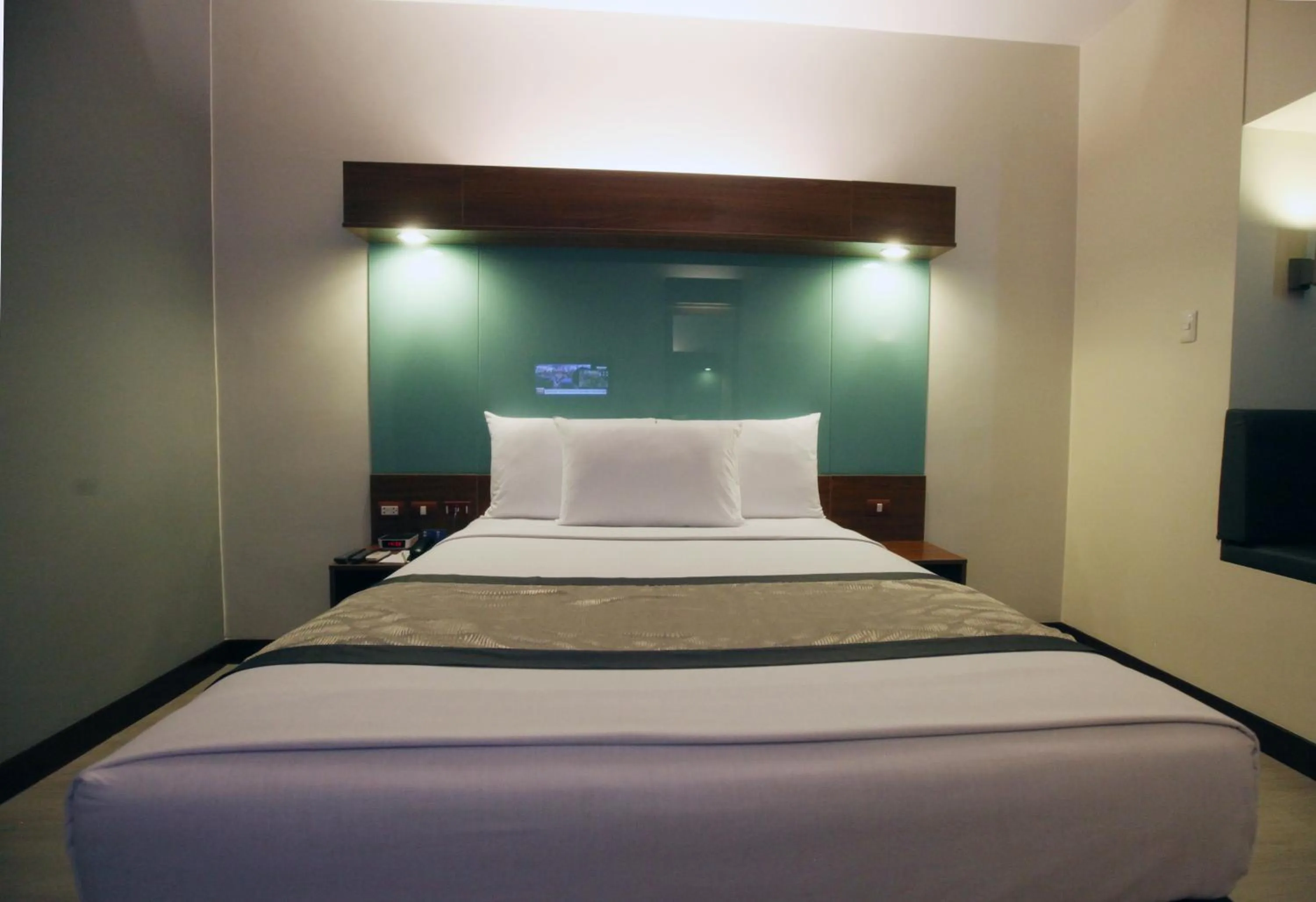 Bed in Microtel by Wyndham UP Technohub