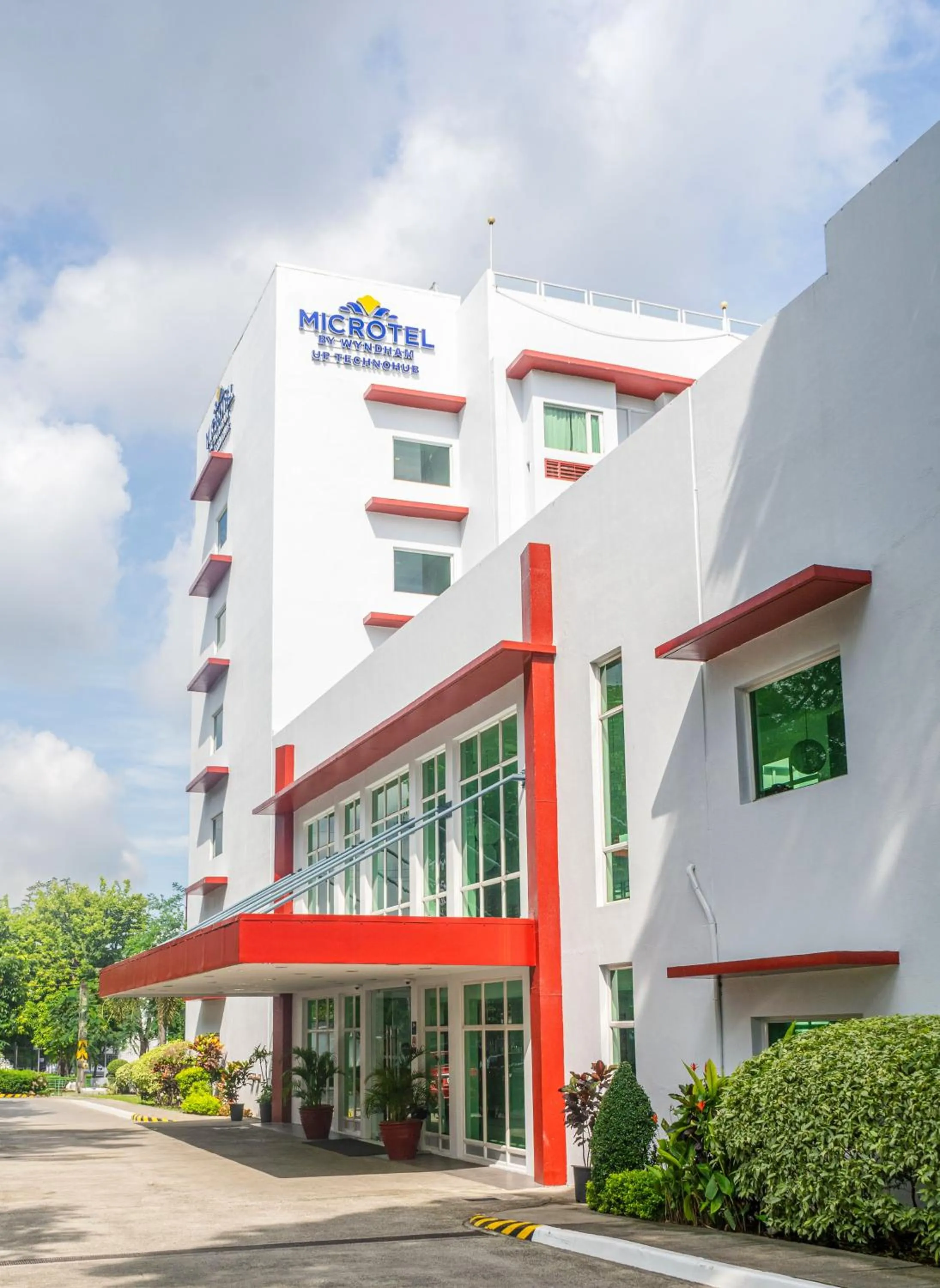 Property building in Microtel by Wyndham UP Technohub