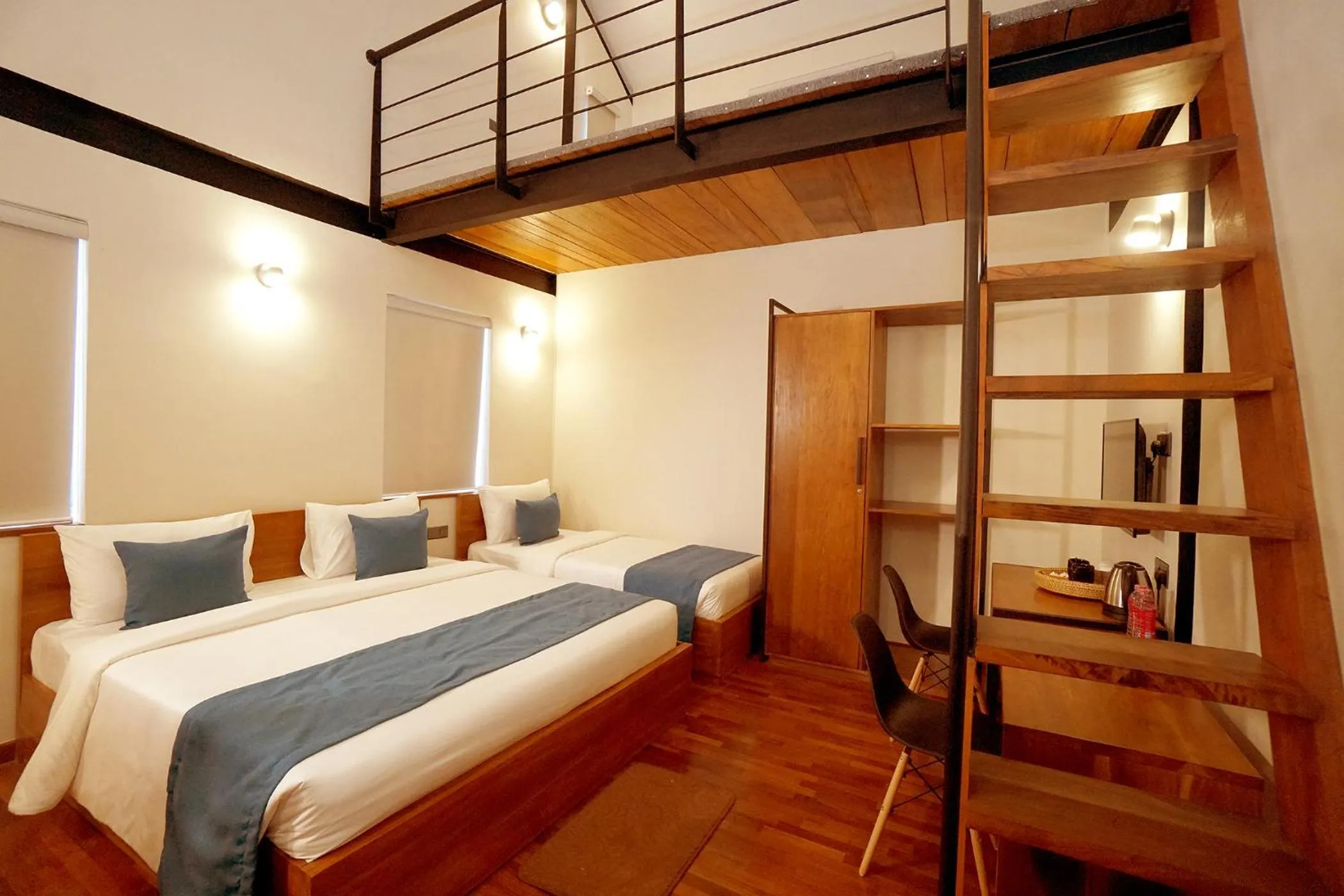 Bed in Hotel Bulwark