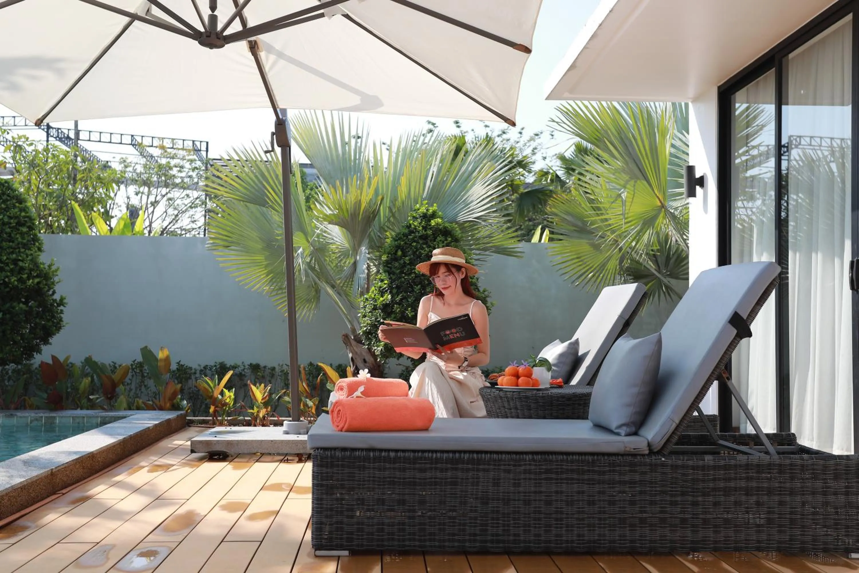 Pool view in Wonderland Suites and Resort