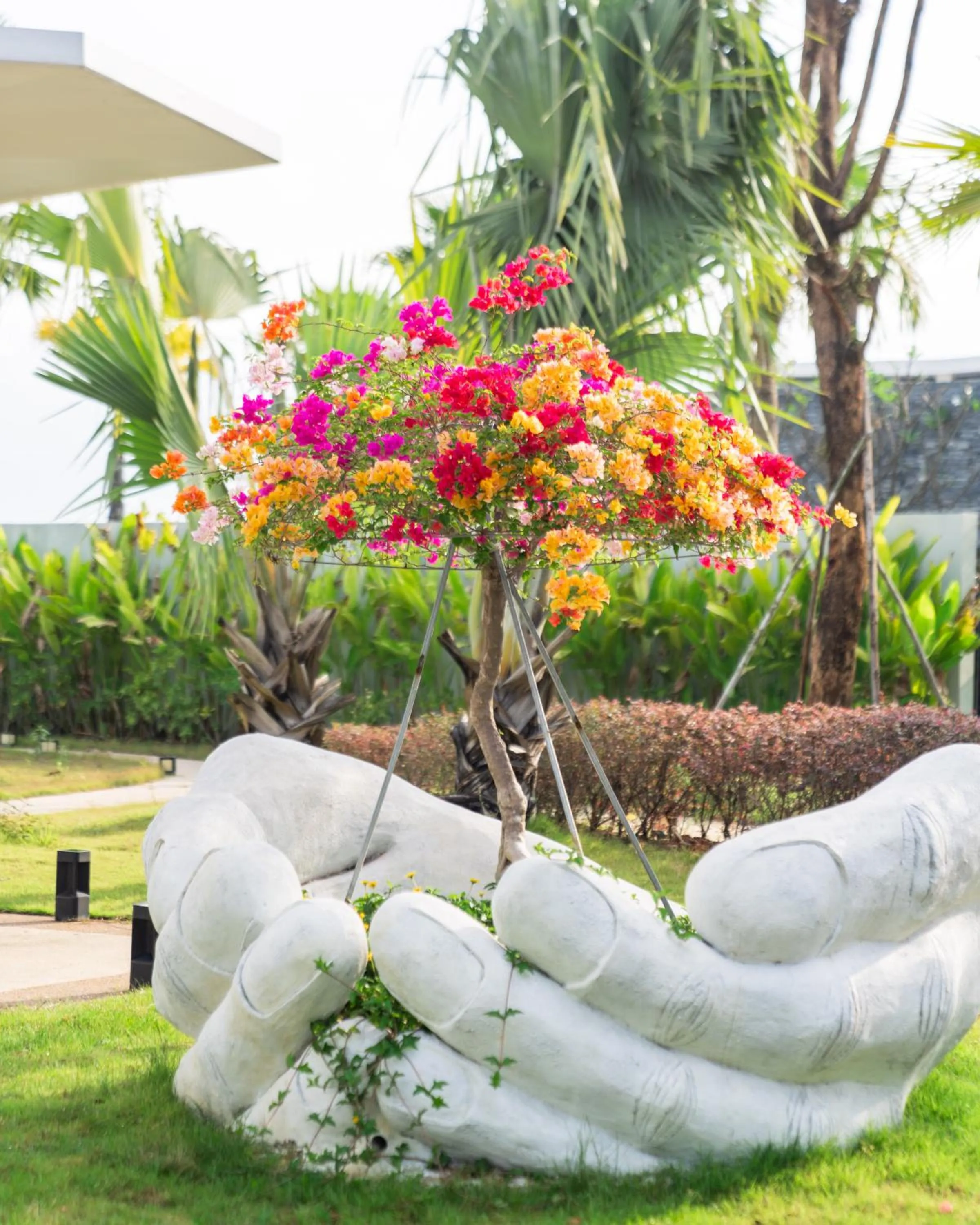 Garden view in Wonderland Suites and Resort