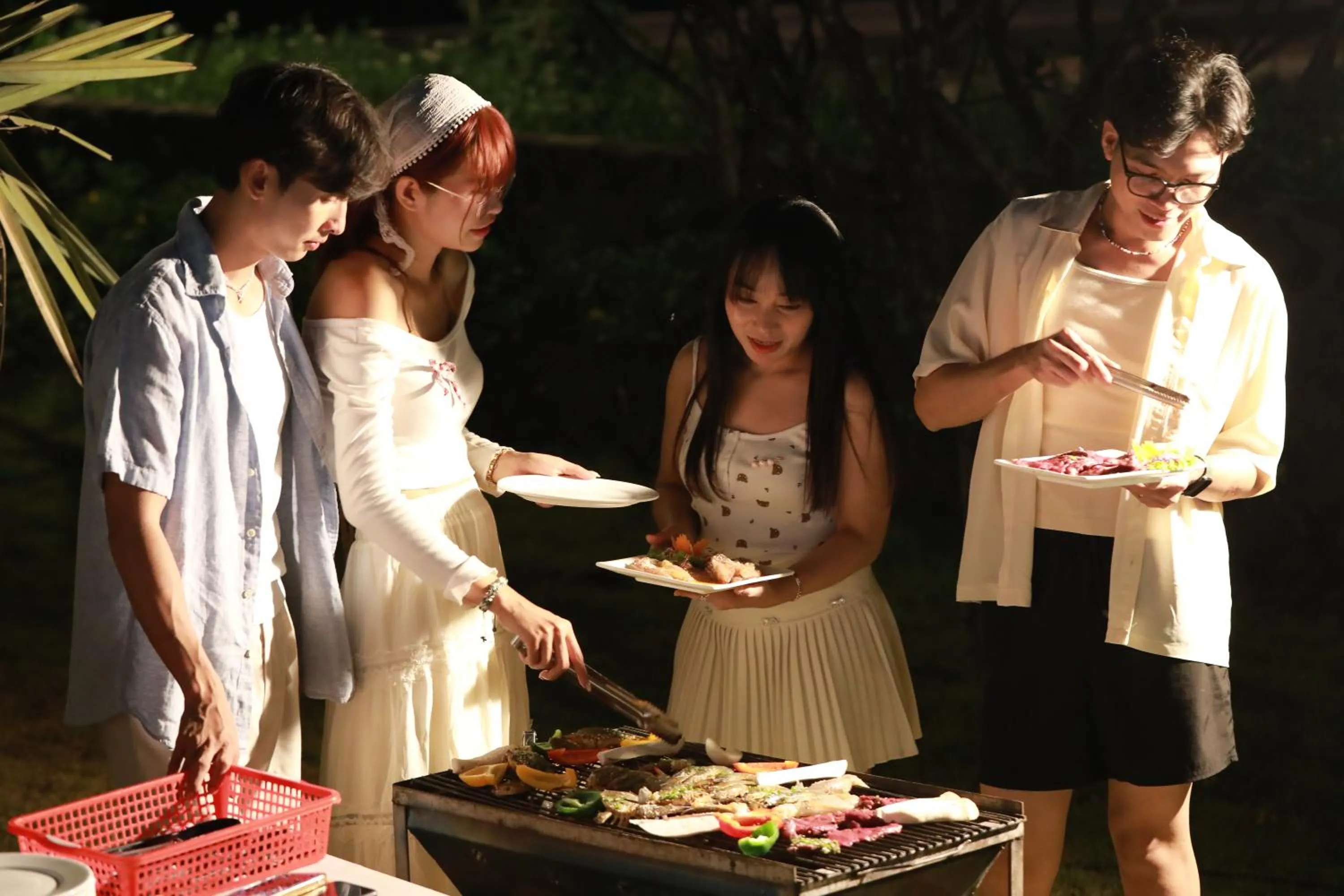 BBQ facilities in Wonderland Suites and Resort