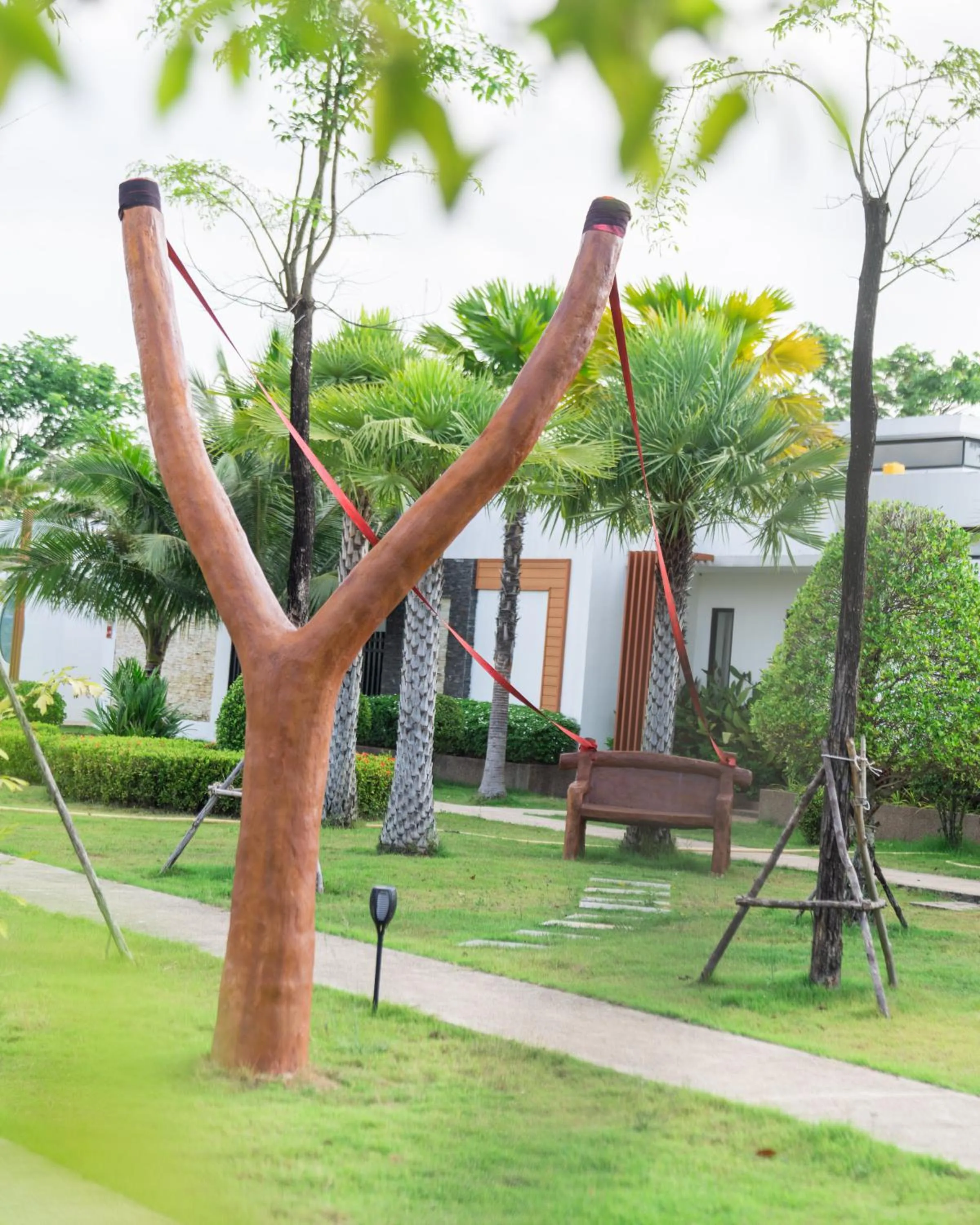 Seating area in Wonderland Suites and Resort