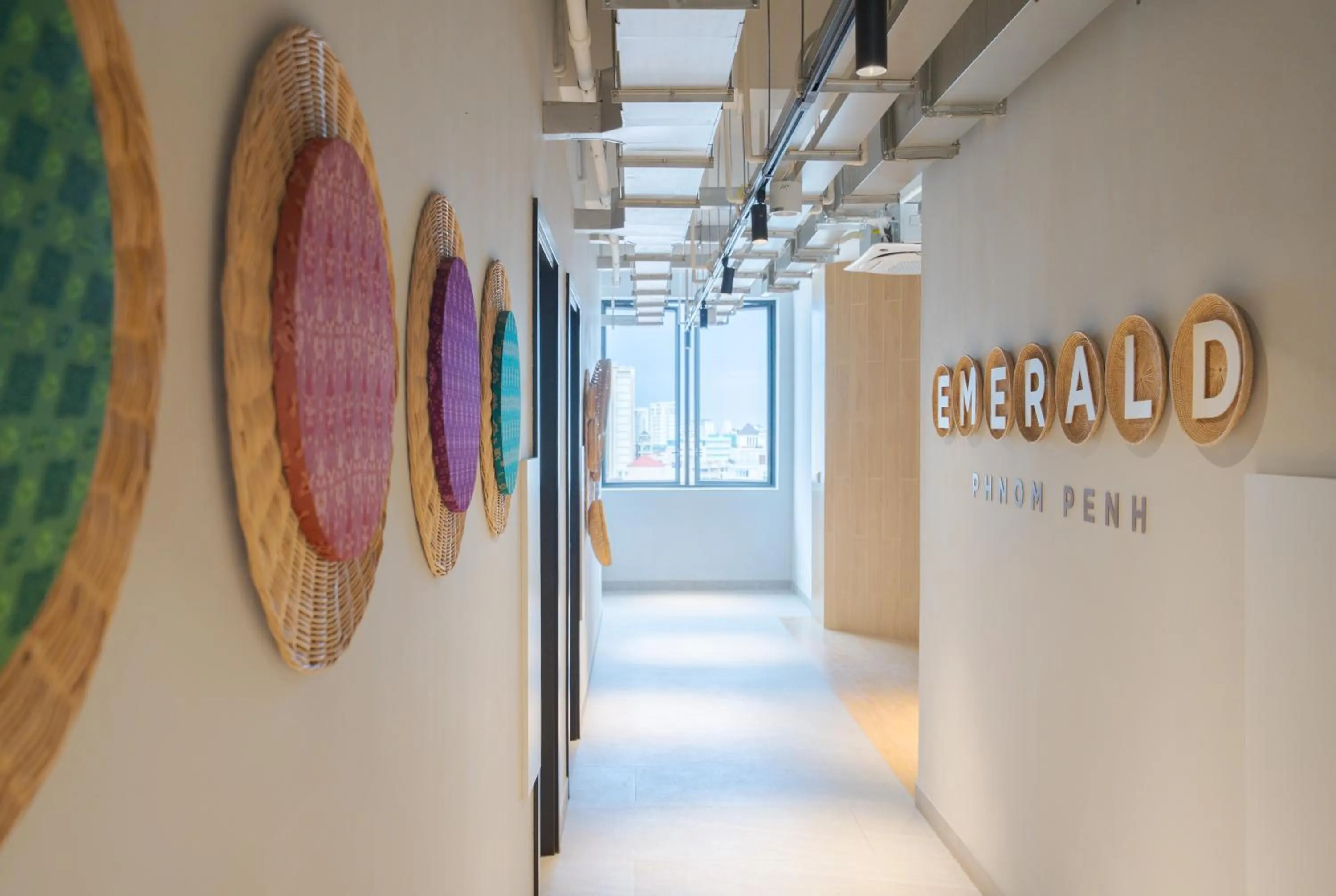 Decorative detail in Emerald Hotel Residence