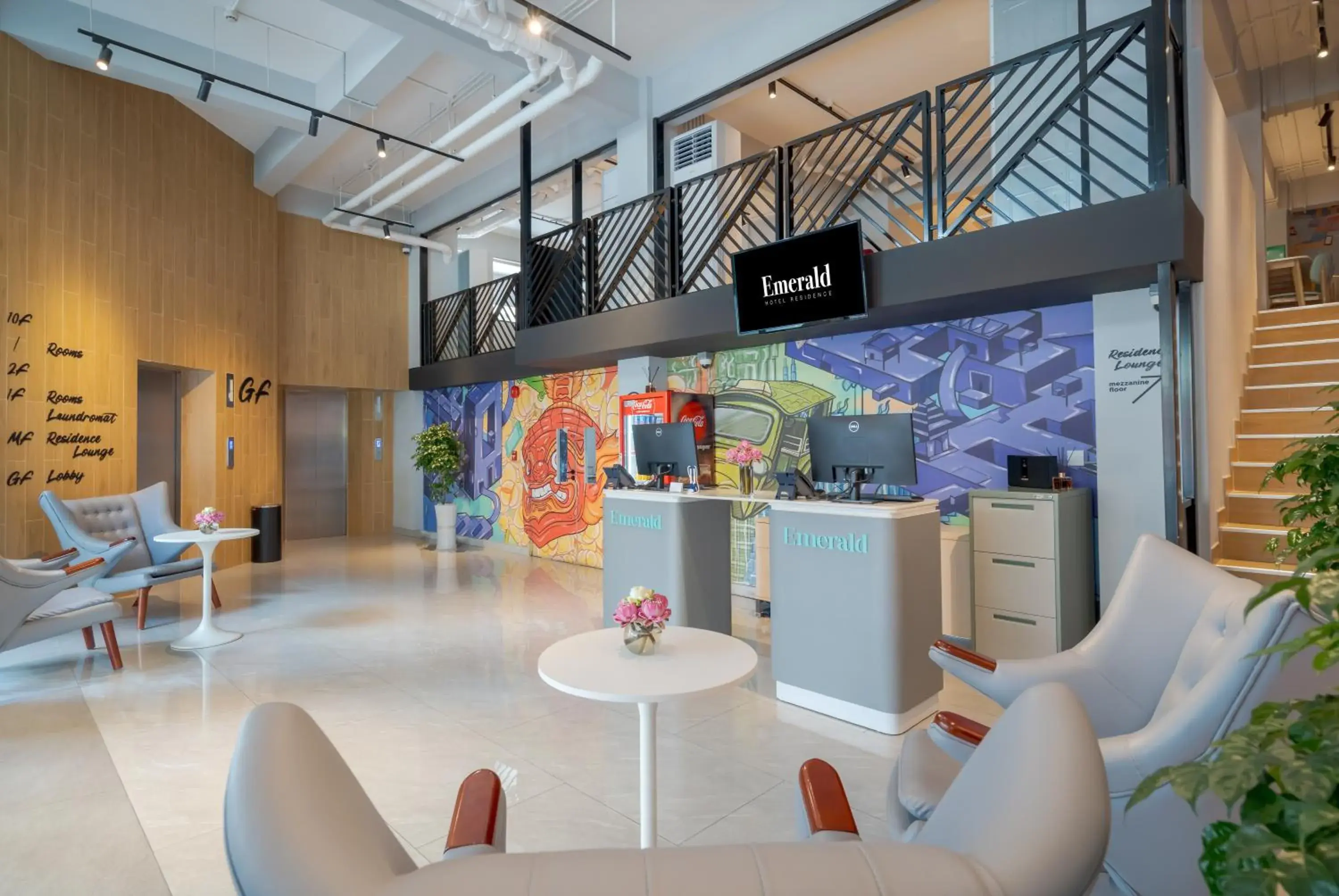 Lobby or reception in Emerald Hotel Residence Lobby or reception in Emerald Hotel Residence