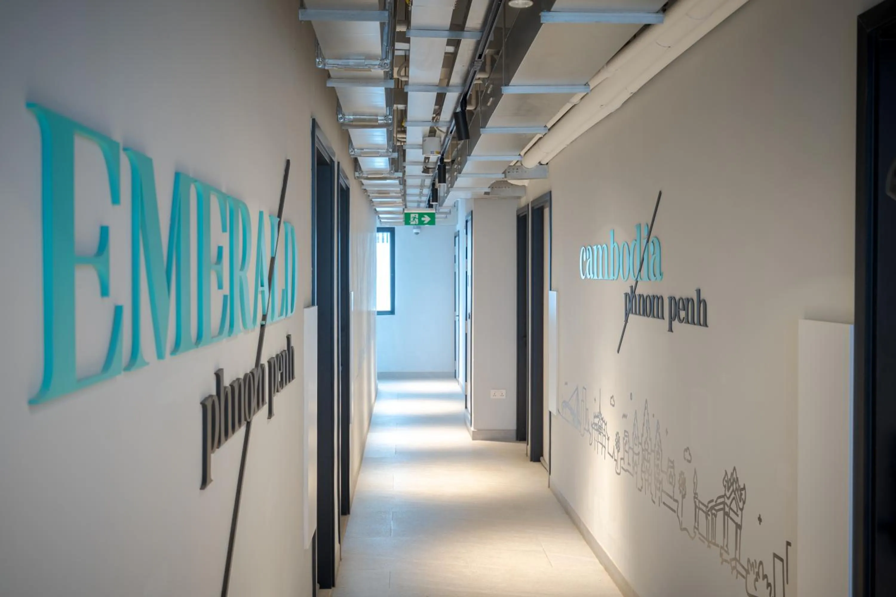 Decorative detail in Emerald Hotel Residence