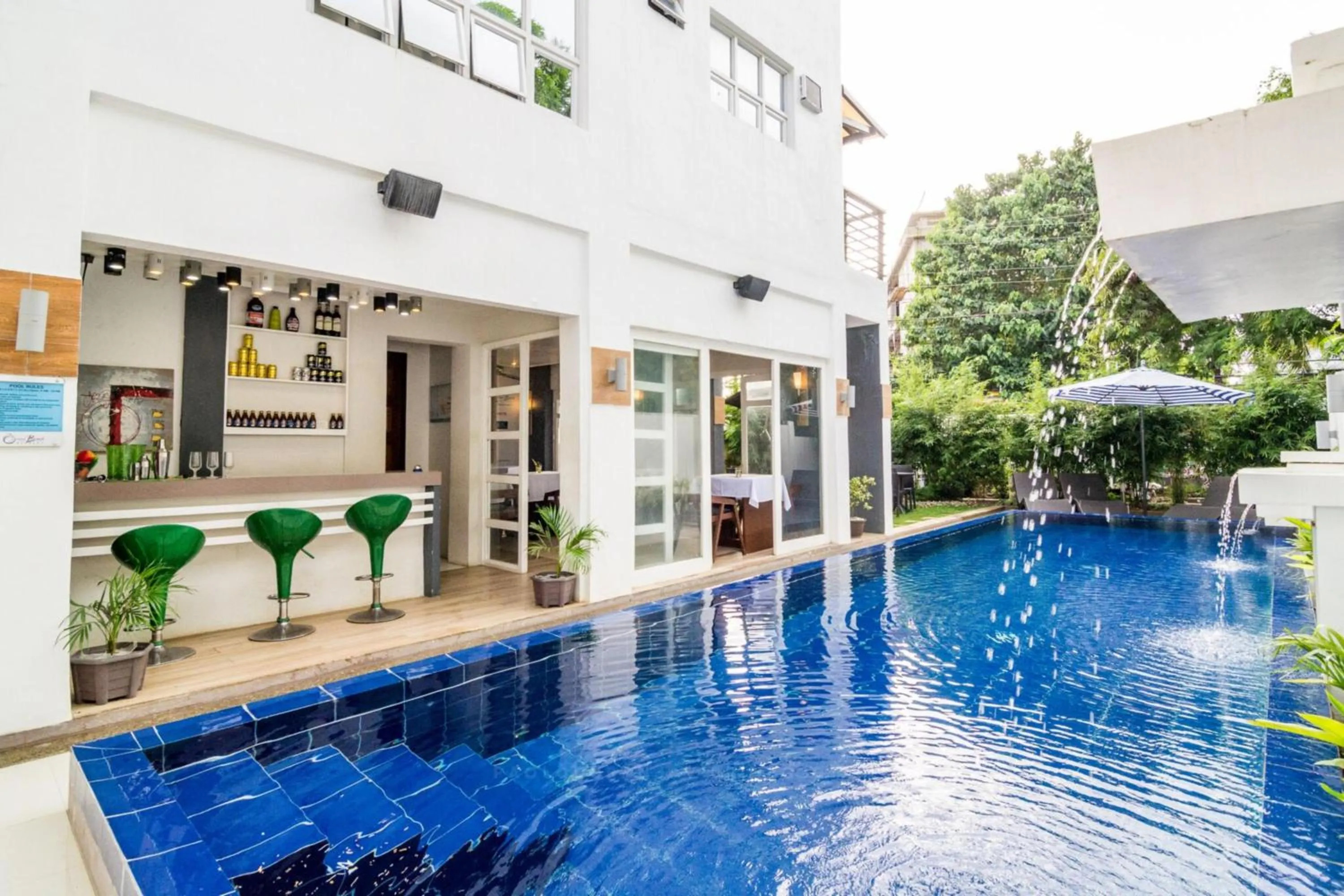 Swimming pool in The Orient Beach Boracay