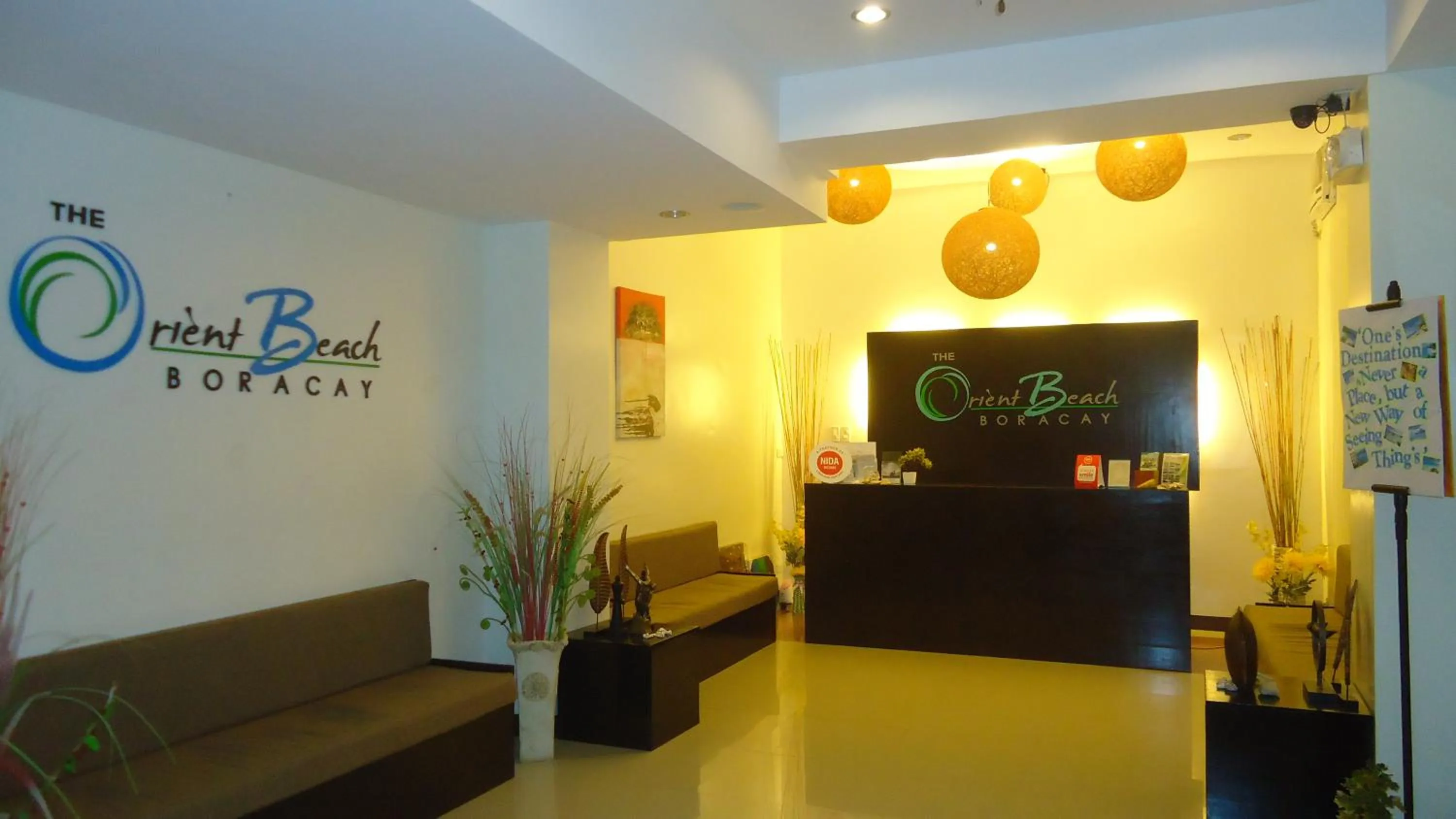 Lobby or reception in The Orient Beach Boracay
