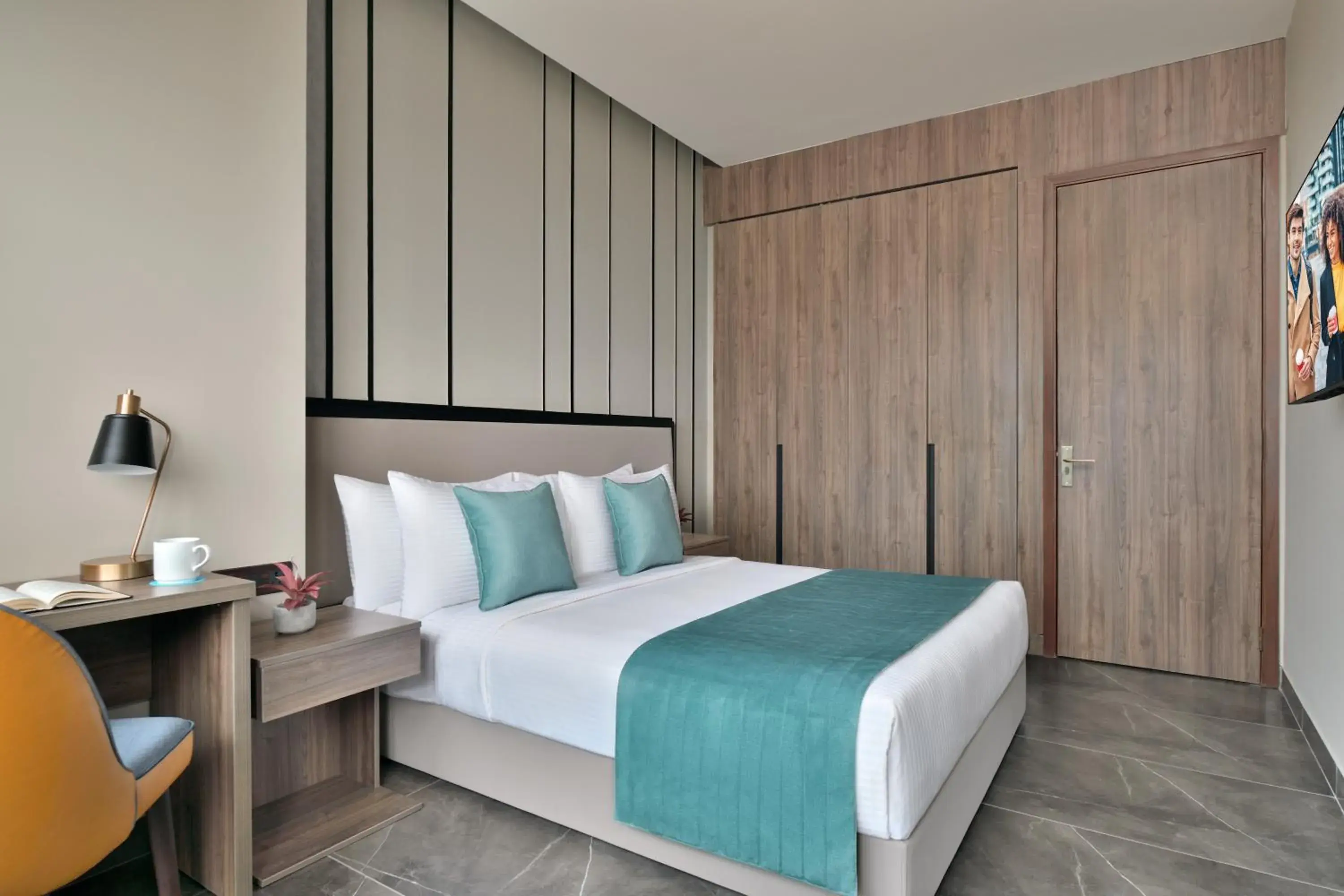 Bedroom, Bed in Citadines Paras Square Gurugram Bedroom, Bed in Citadines Paras Square Gurugram