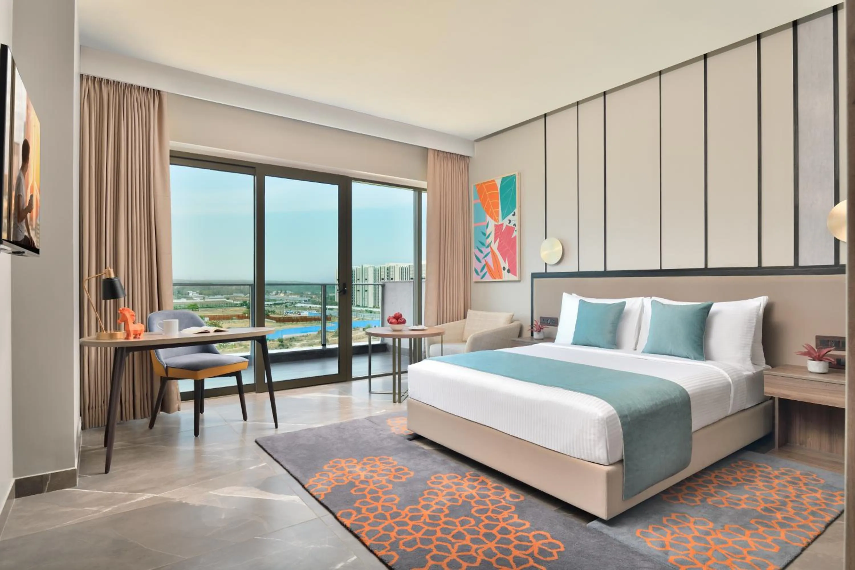 Bed in Citadines Paras Square Gurugram