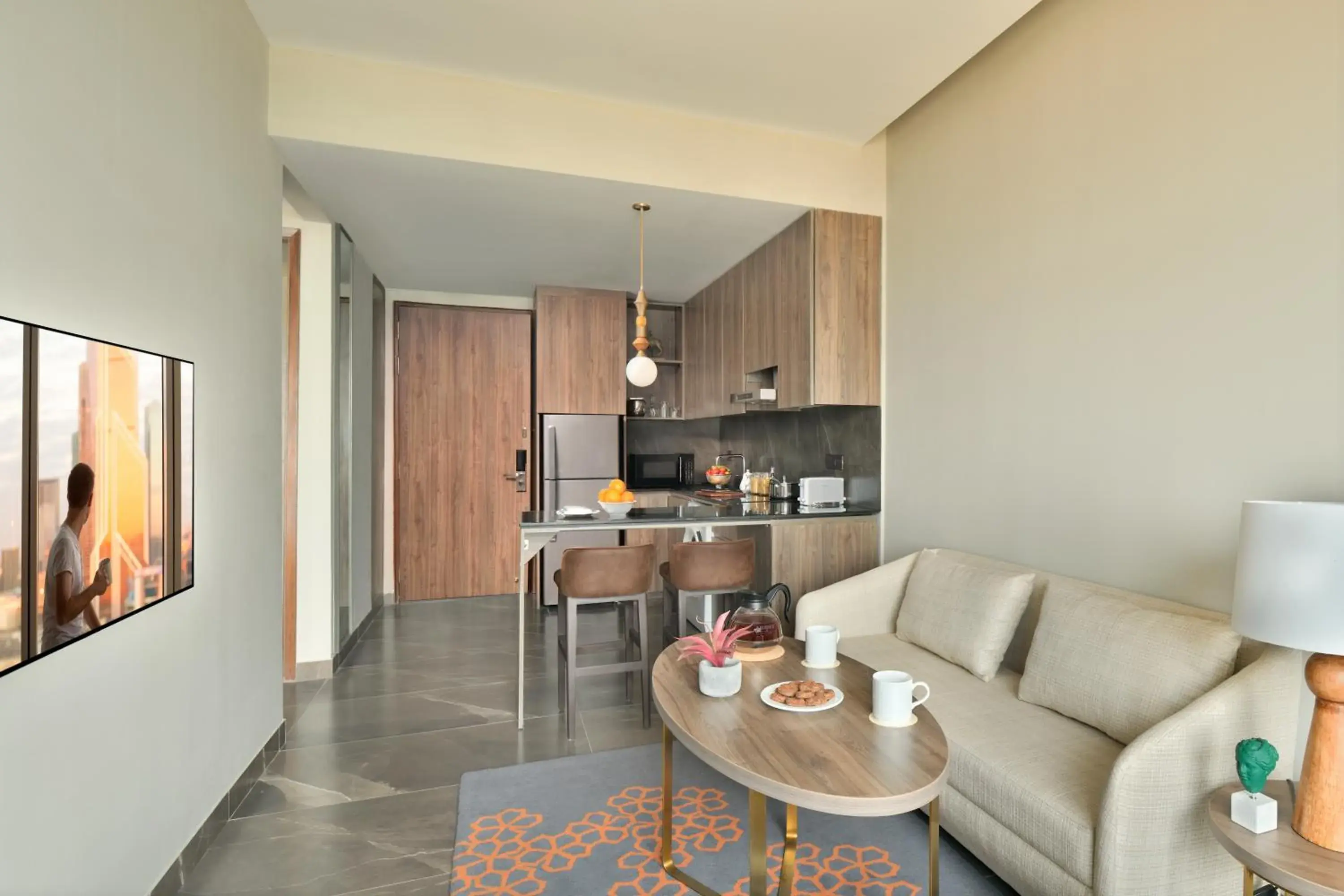 Living room in Citadines Paras Square Gurugram Living room in Citadines Paras Square Gurugram