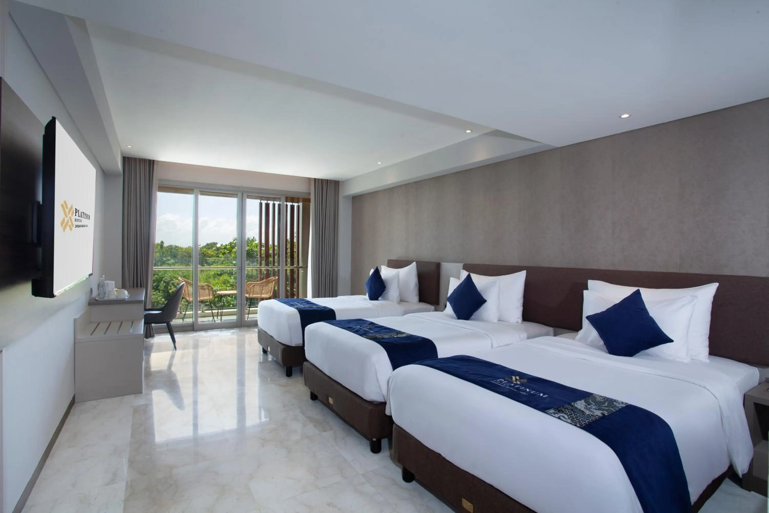 Bed in Platinum Hotel Jimbaran Beach Bali