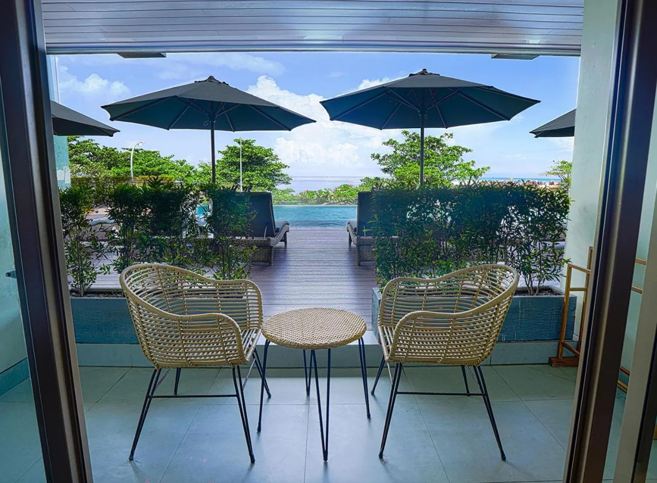 Balcony/Terrace in Platinum Hotel Jimbaran Beach Bali