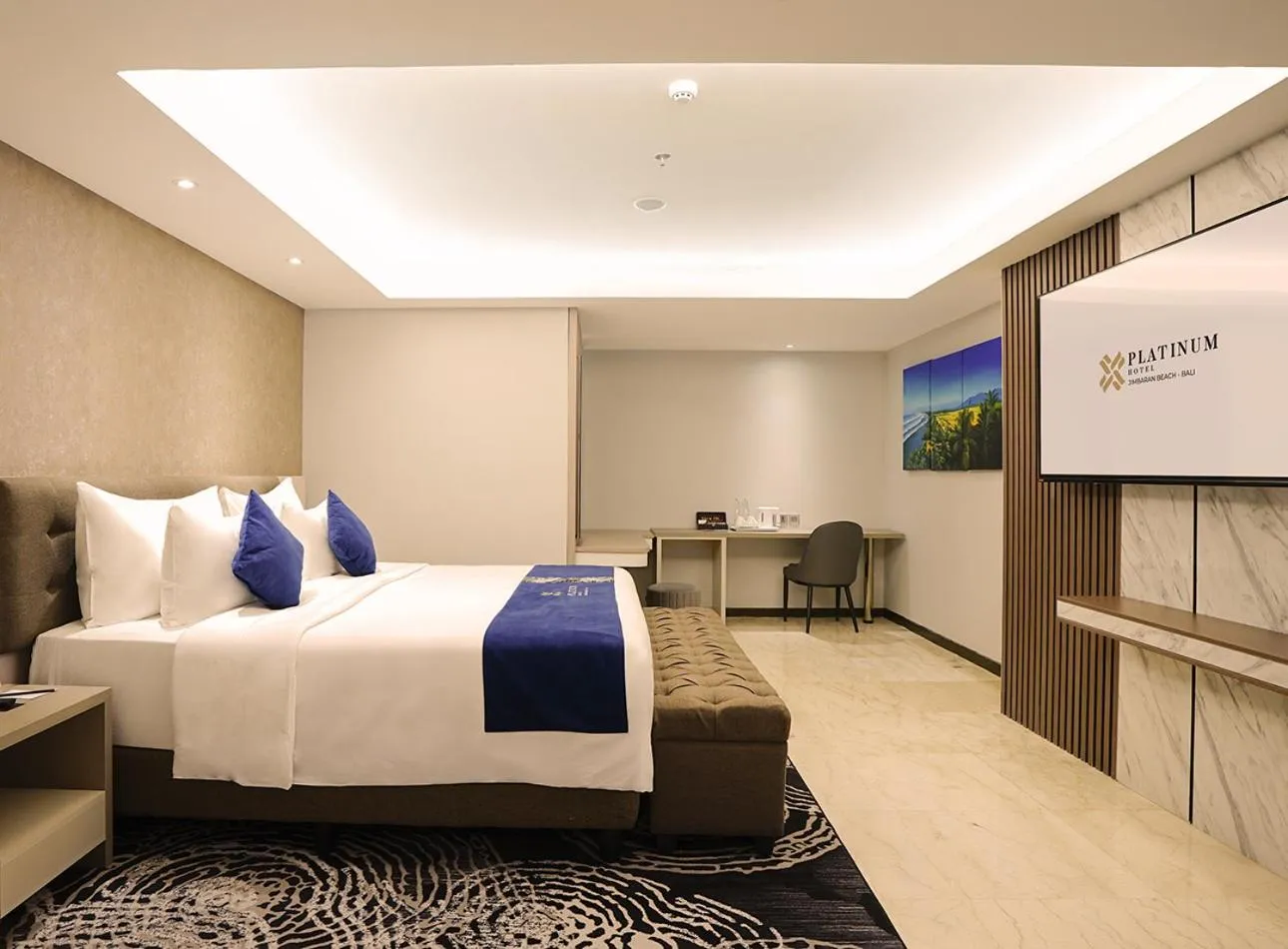 Bed in Platinum Hotel Jimbaran Beach Bali