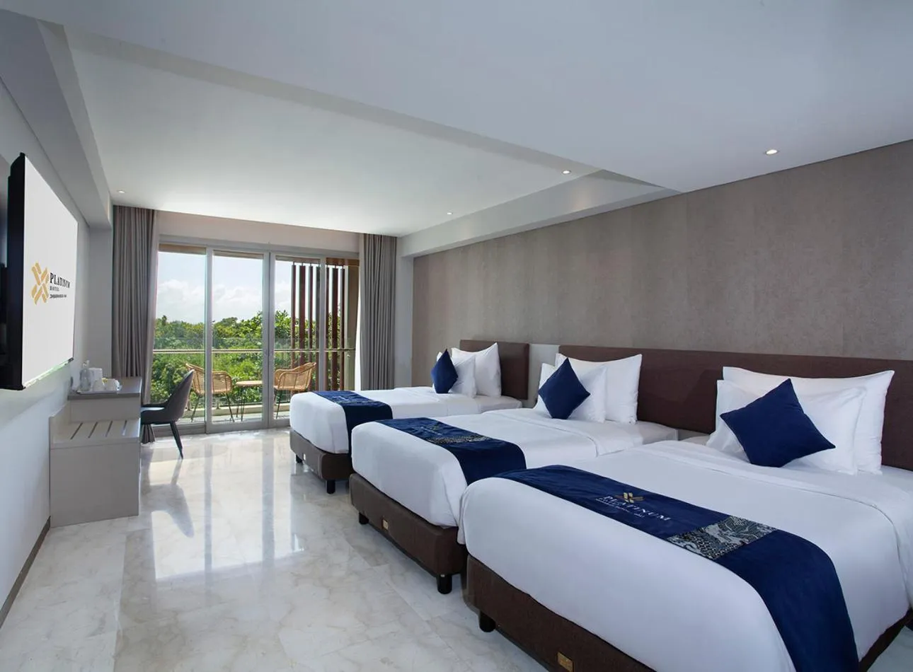 Bedroom, Bed in Platinum Hotel Jimbaran Beach Bali