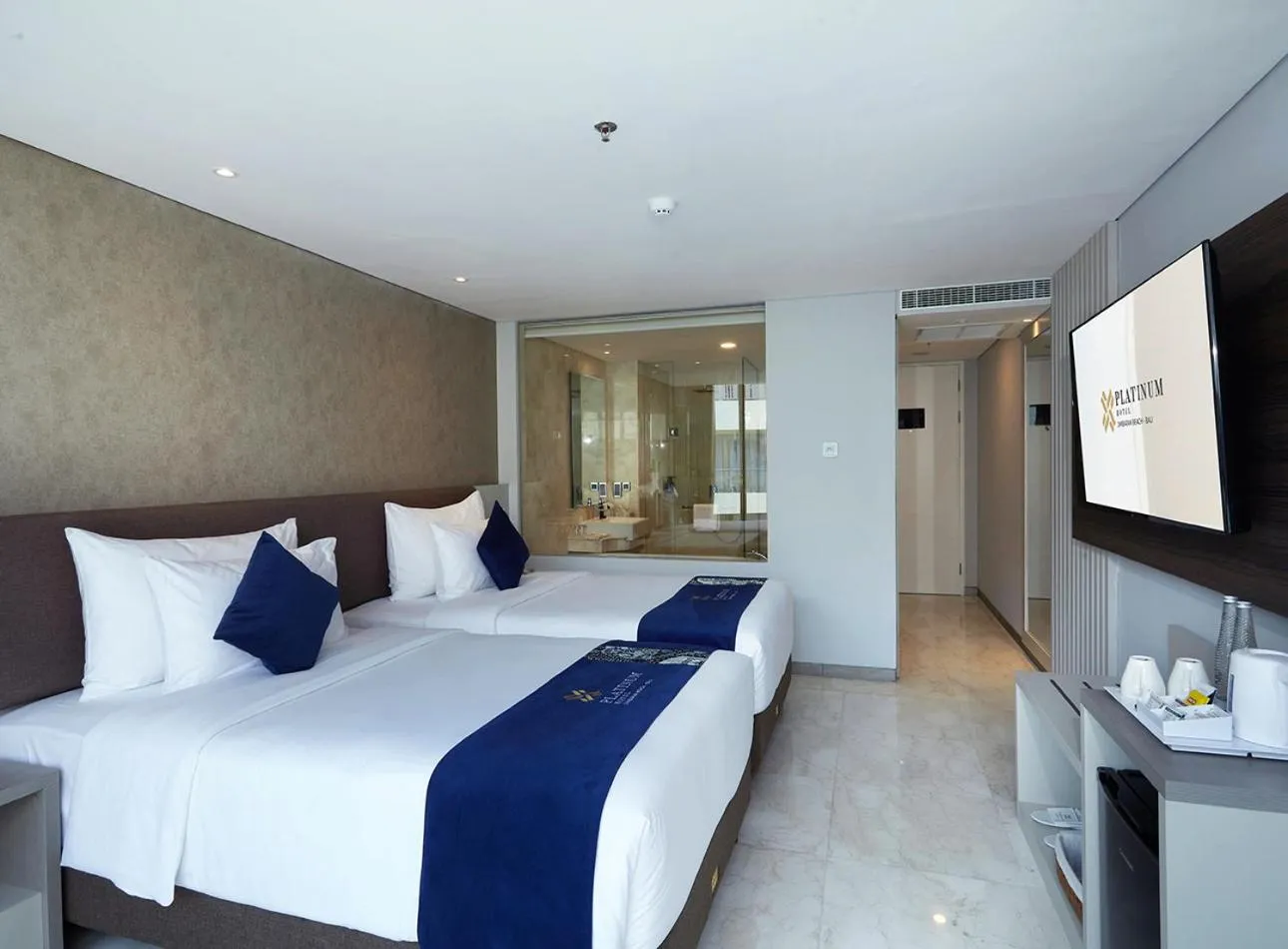 Bed in Platinum Hotel Jimbaran Beach Bali