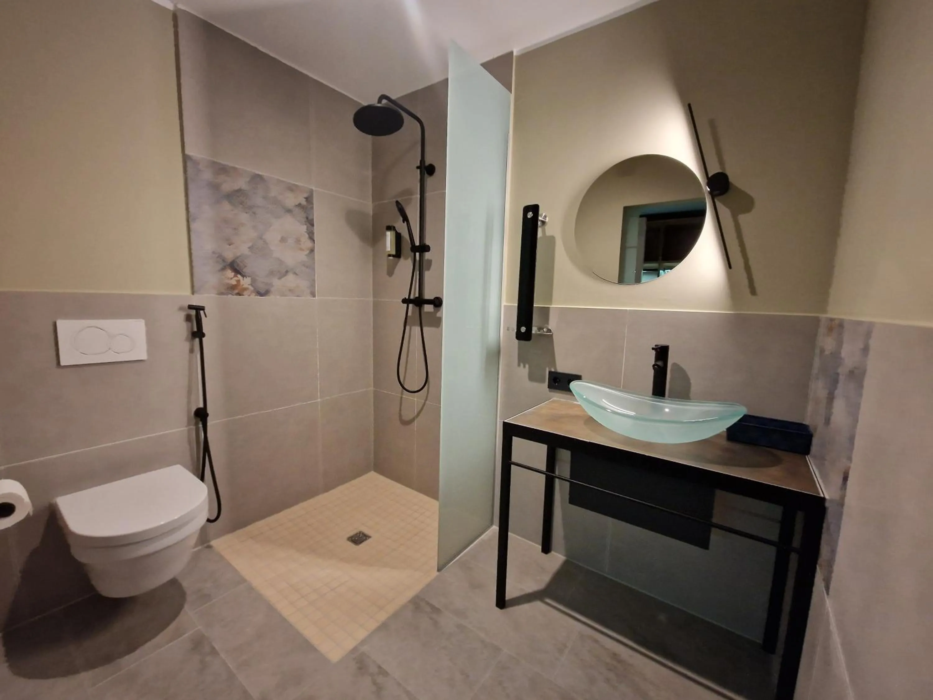Bathroom in Hotel Wehra