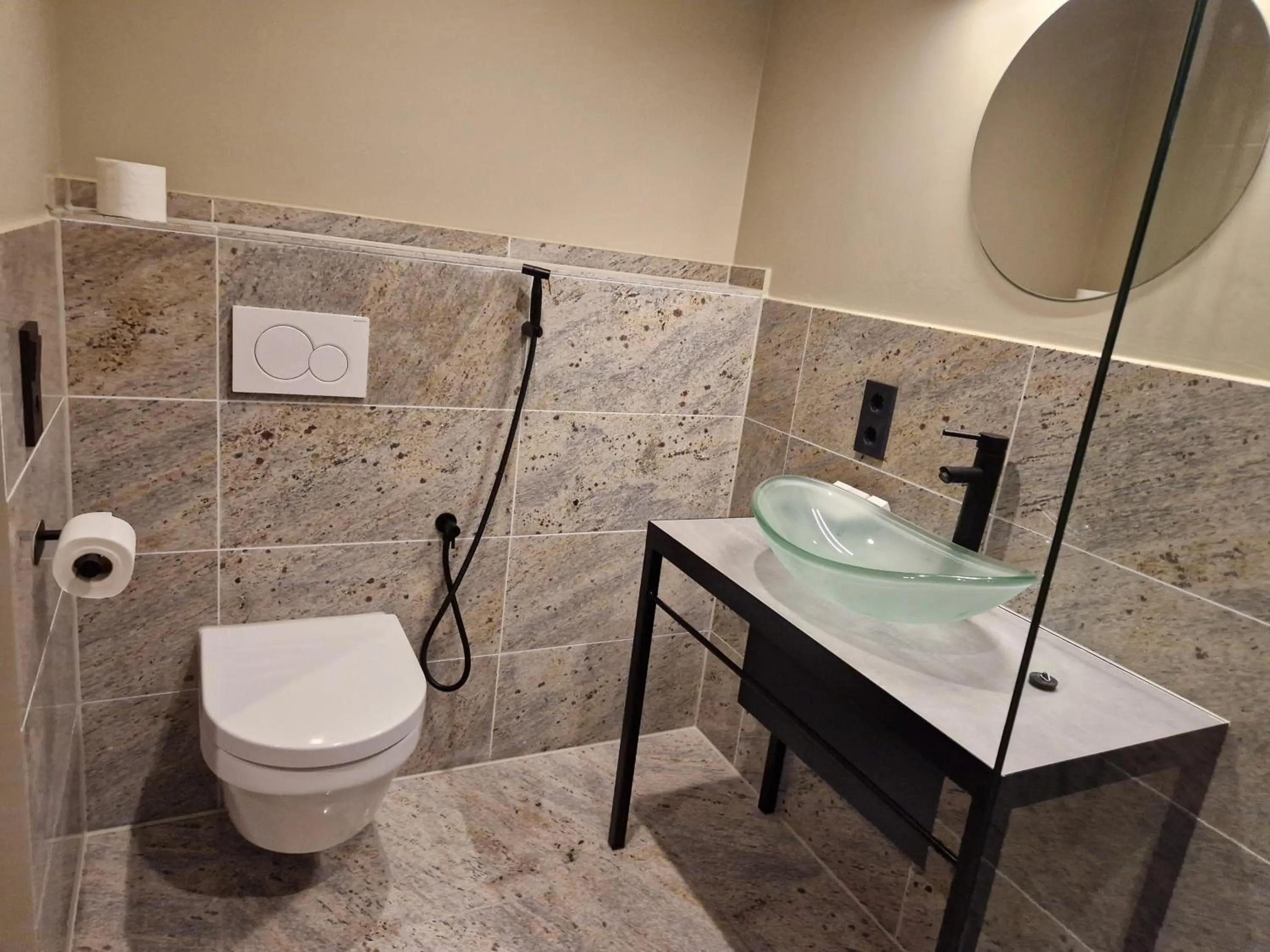 Bathroom in Hotel Wehra