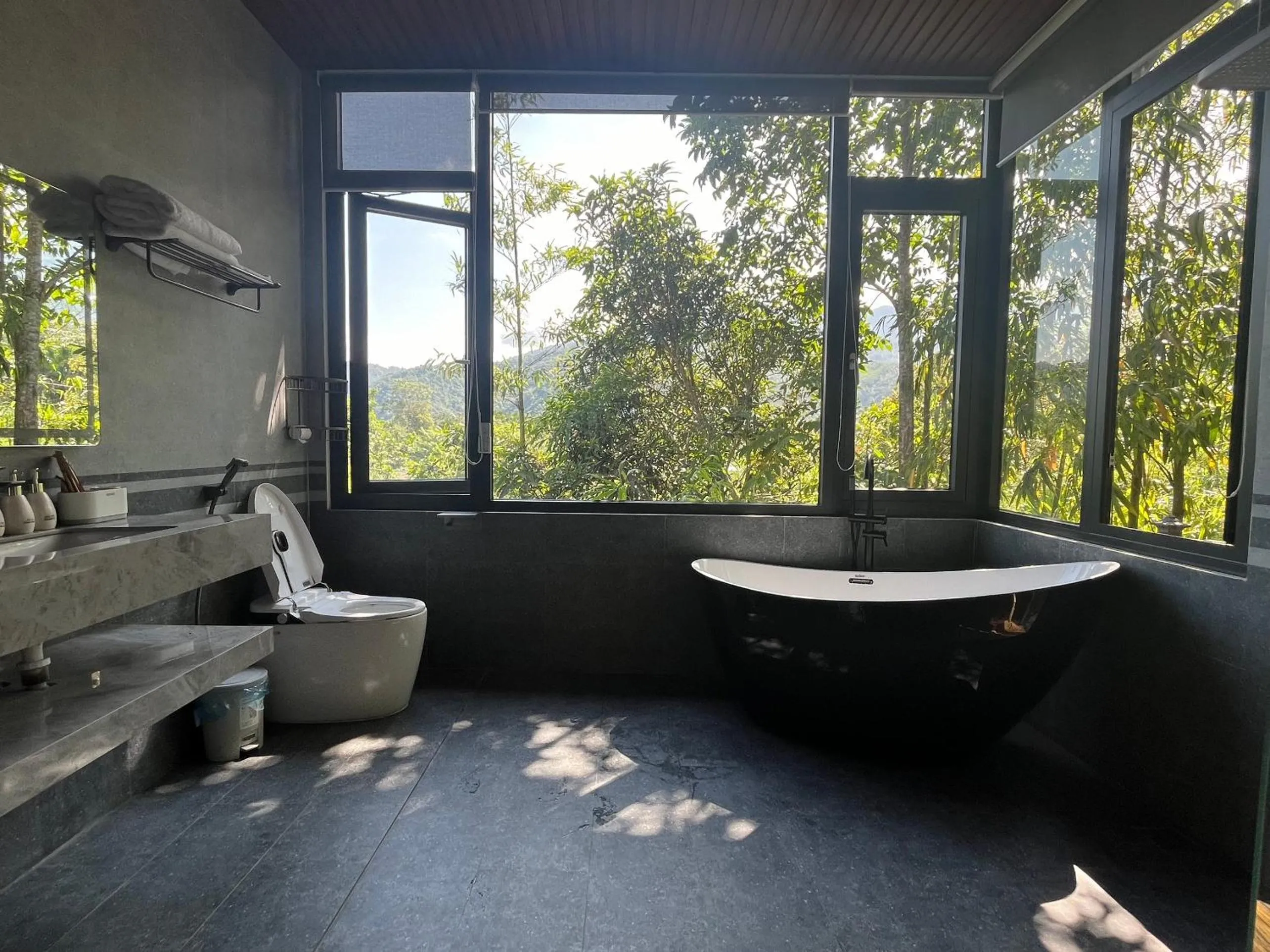 Shower in Lake House